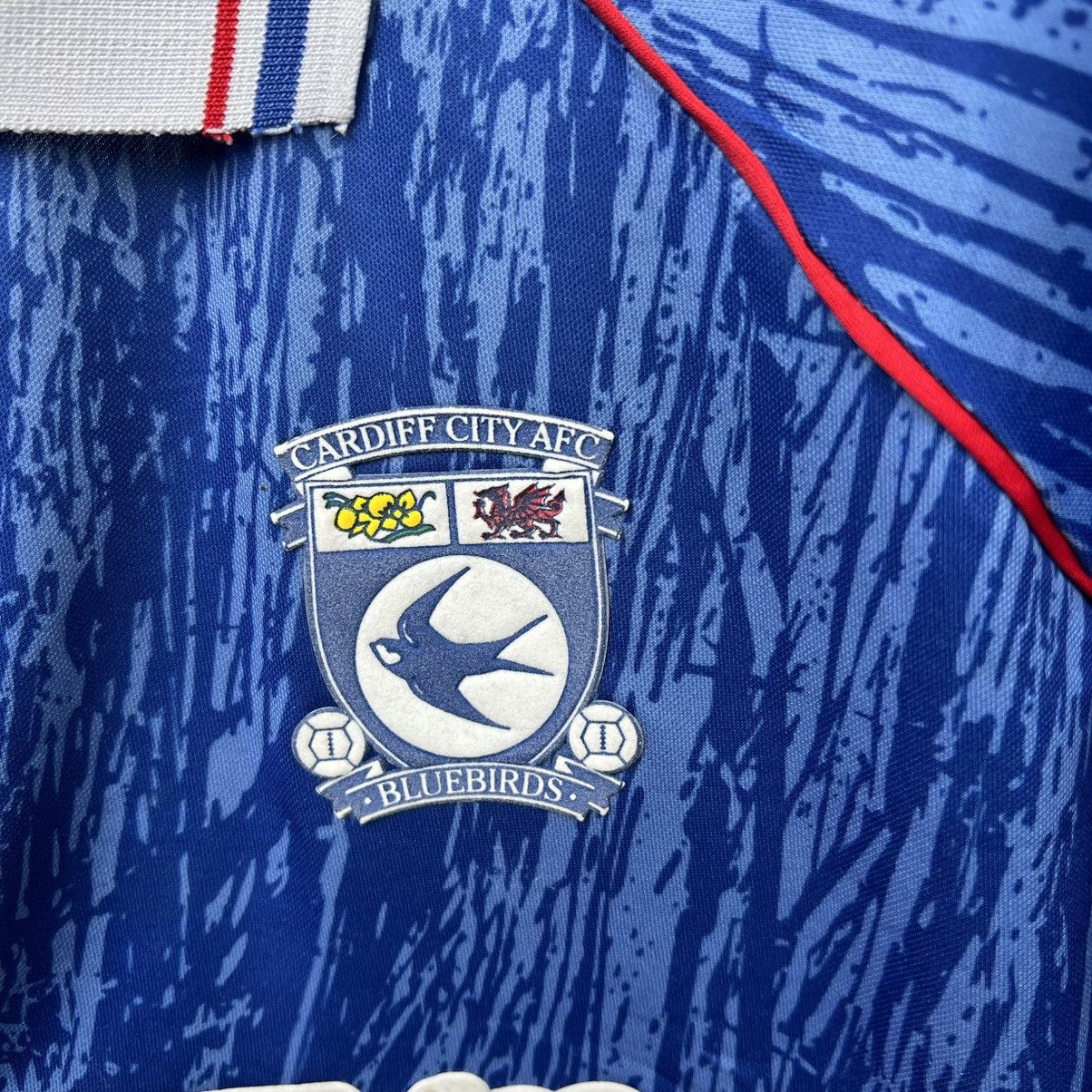 Vintage Cardiff City FC Bluebirds 1992 Football Soccer Jersey Size US XXL / EU 58 / 5 - 4 Thumbnail