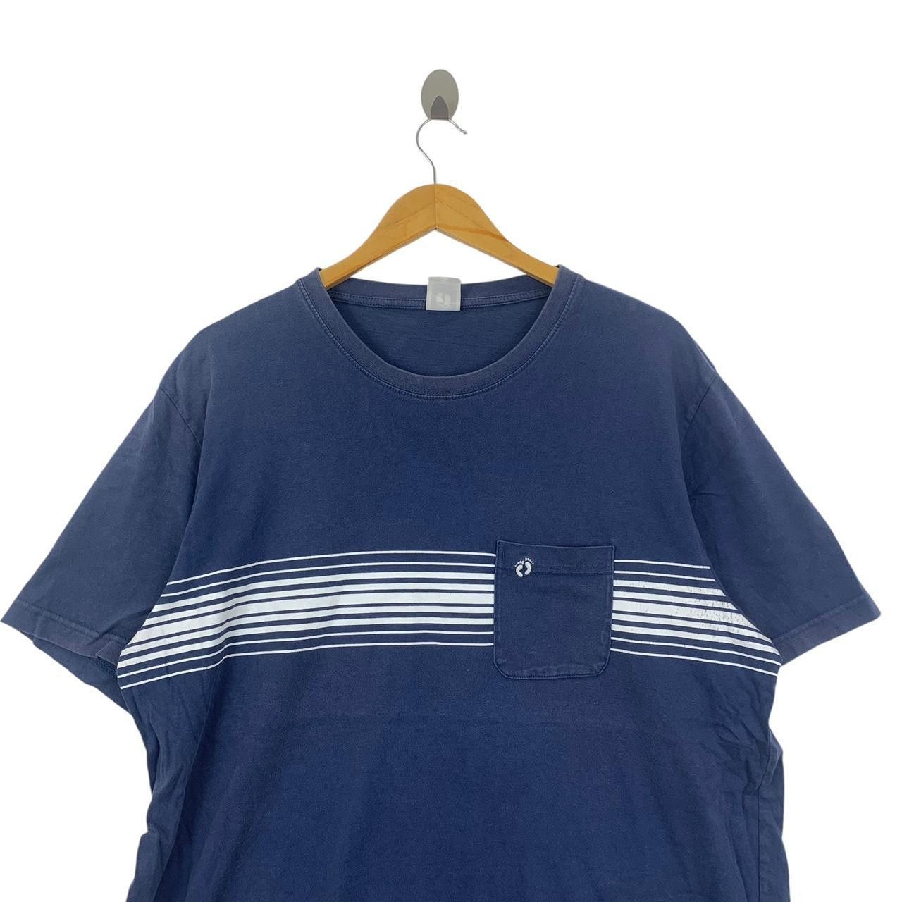 Vintage Vintage HANG TEN HAWAII Striped Pocket Tee Shirt Top Size US XXL / EU 58 / 5 - 2 Thumbnail