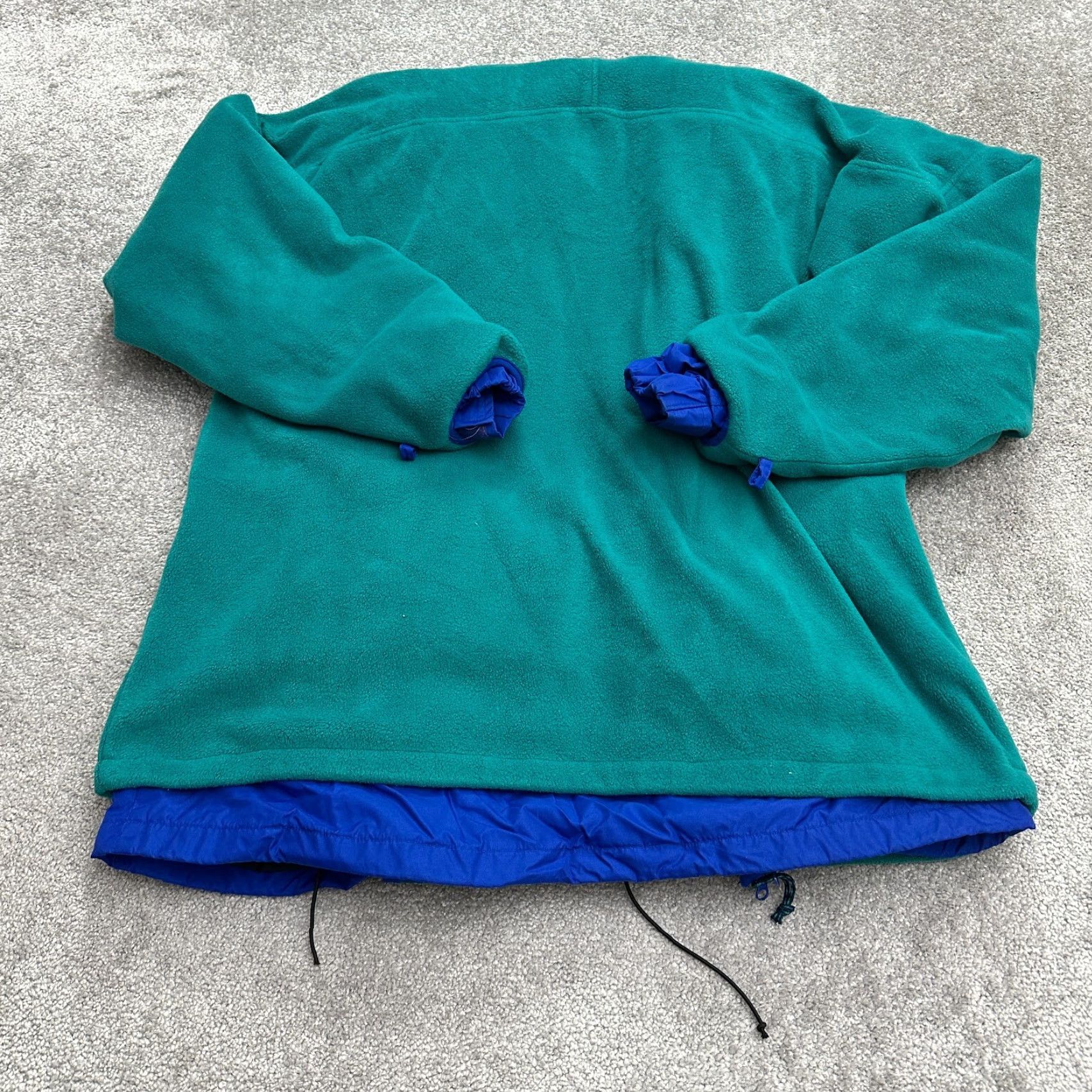 Vintage VINTAGE Columbia Jacket Mens Large Green Full Zip Fleece Lined Collarless Outdoor Casual Size US L / EU 52-54 / 3 - 2 Thumbnail