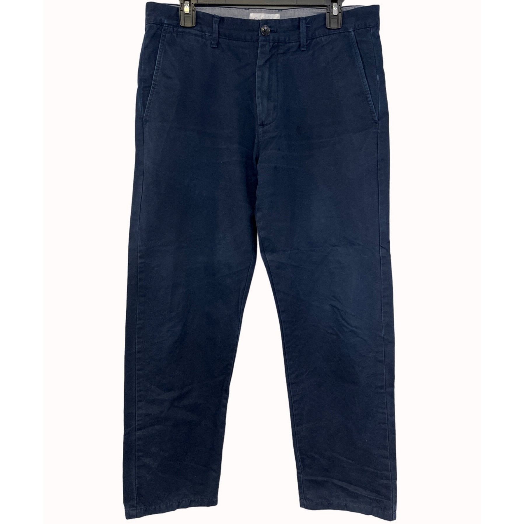 Calvin Klein Calvin Klein Men's Blue Dress Pants/Trousers 33x30 SKU 4761 Size US 33 - 1 Thumbnail