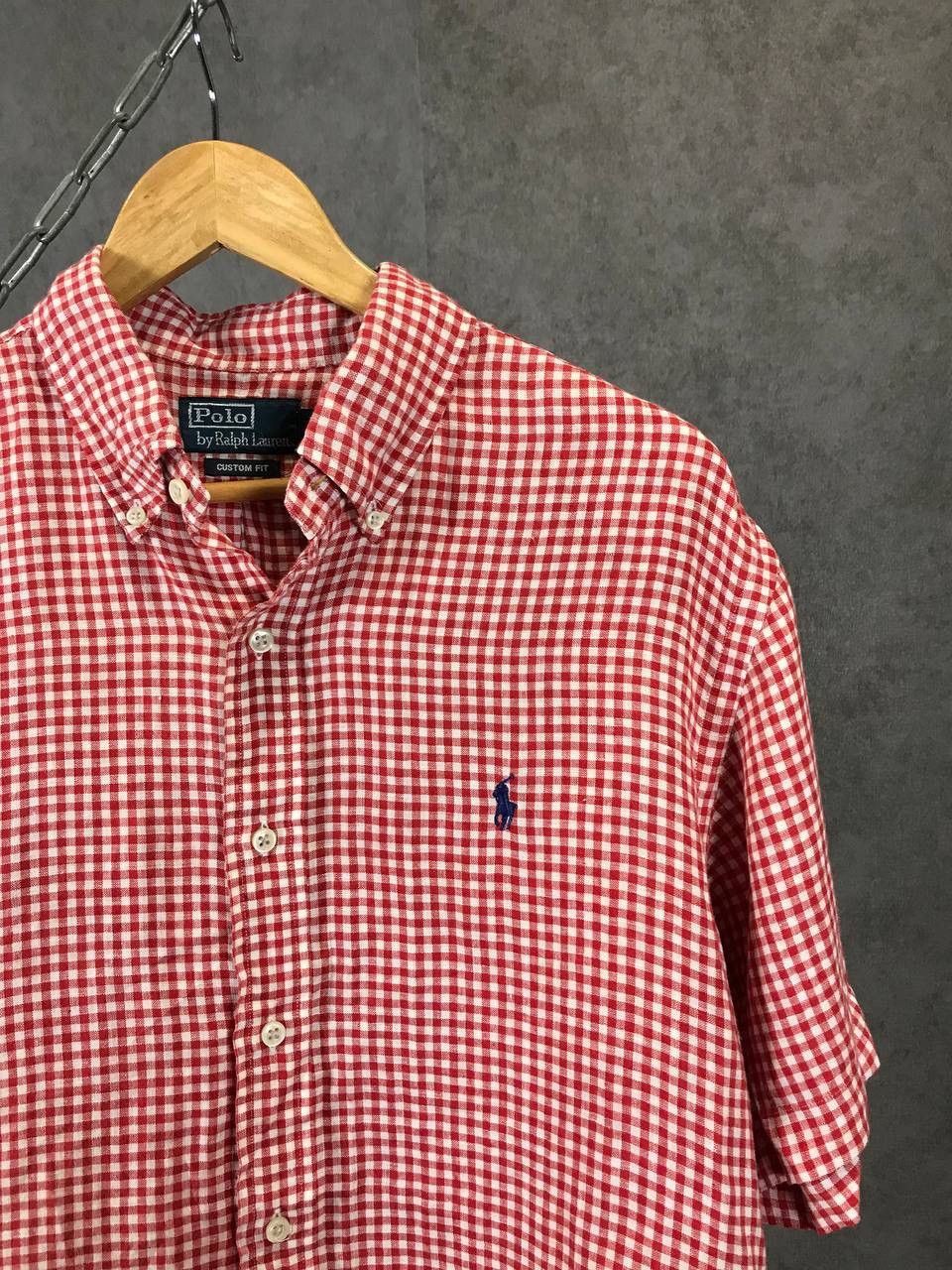 Polo Ralph Lauren Polo Ralph Lauren vintage linen designer shirt Size US XL / EU 56 / 4 - 2 Thumbnail