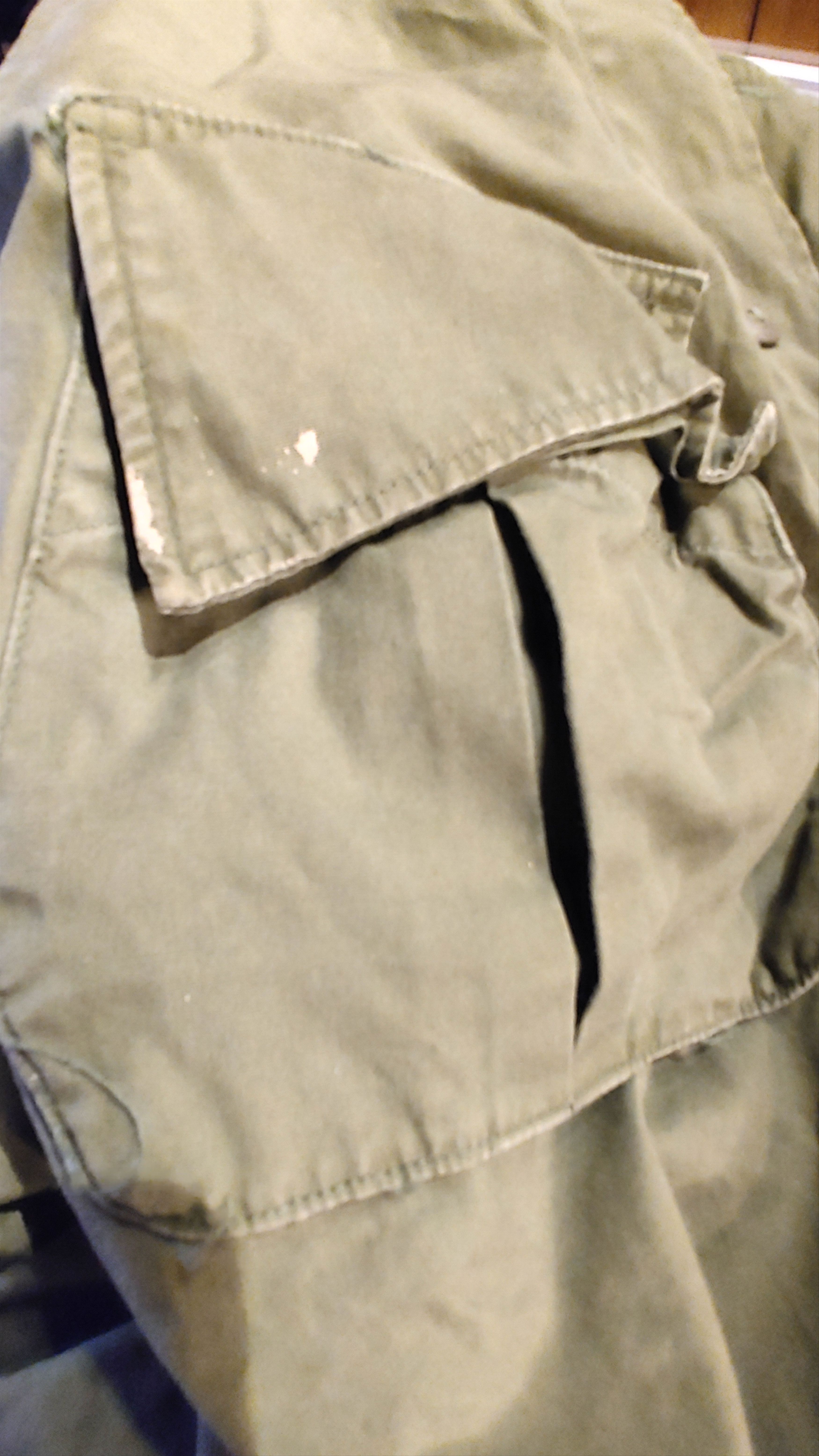 Vintage Vietnam Era Field Jacket Vintage 70s USA Military Poplin Size US S / EU 44-46 / 1 - 8 Thumbnail