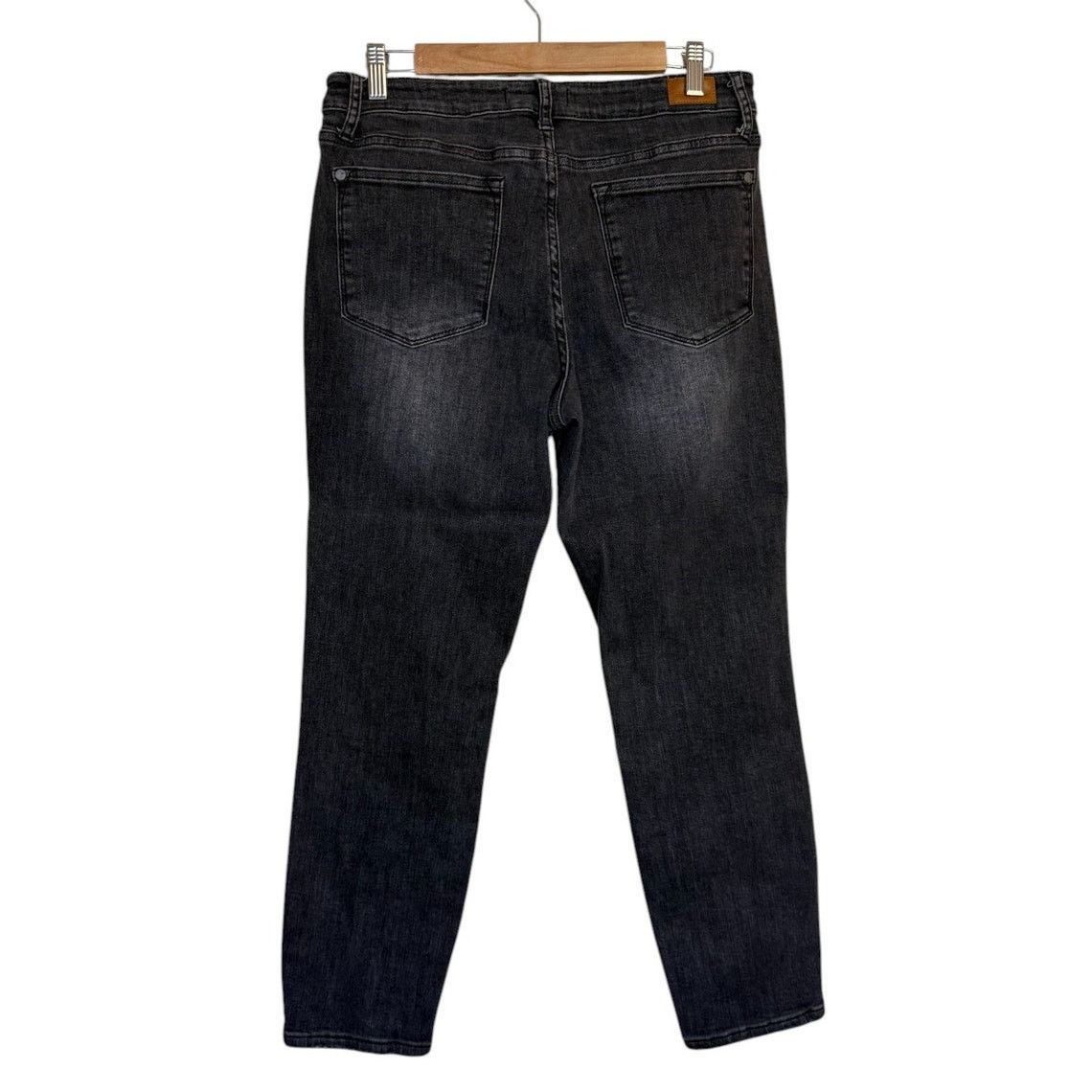 Judy Blue Judy Blue Jeans Women 11 Charcoal Black Boyfriend Fit Denim Size 30" / US 8 / IT 44 - 4 Thumbnail