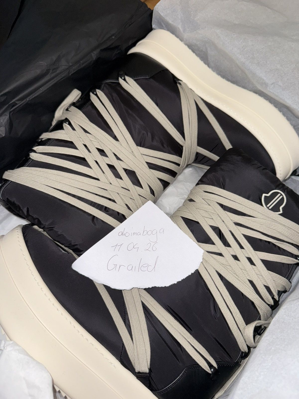 Moncler × Rick Owens Moncler x Rick Owens Bigrocks Size US 8 / EU 41 - 12 Thumbnail