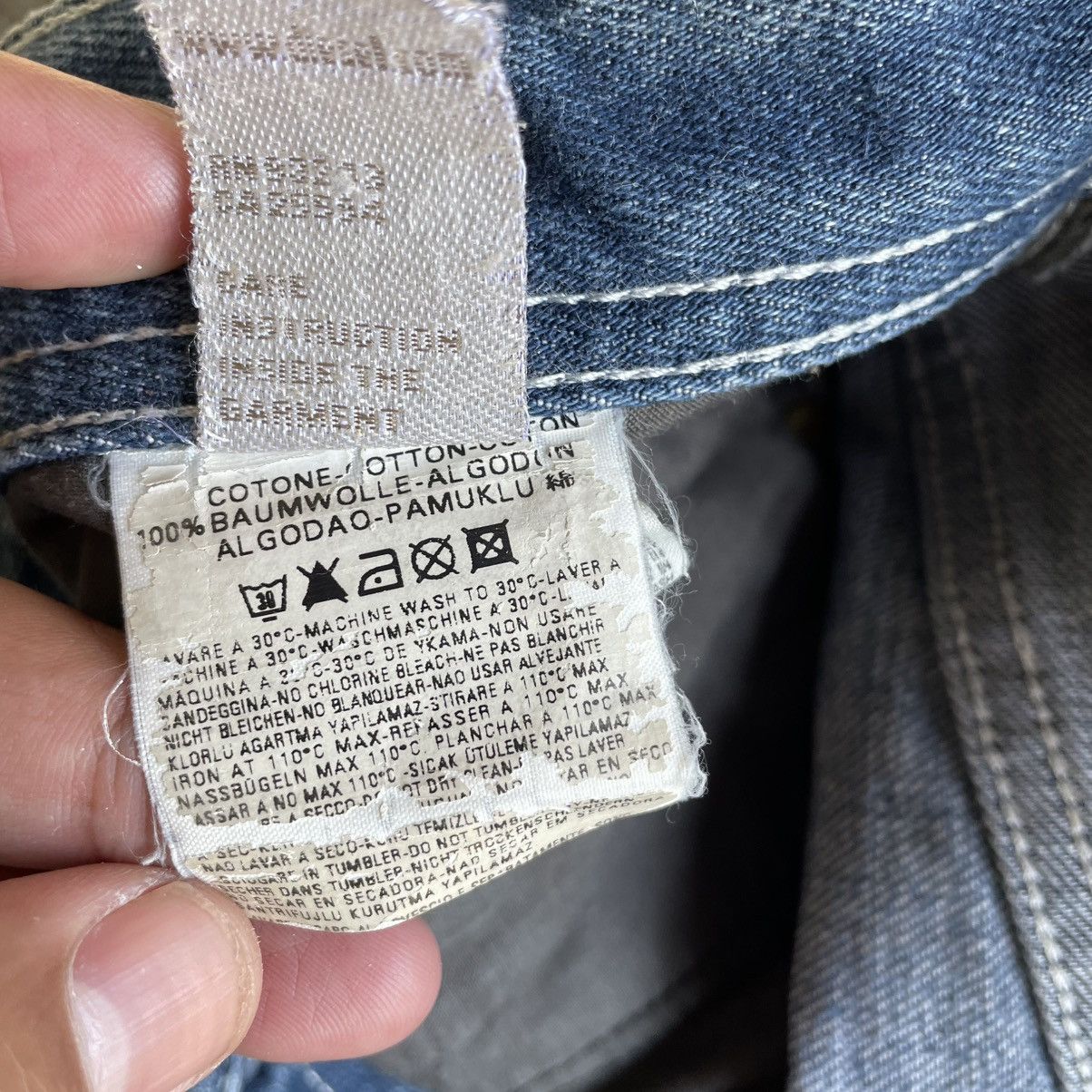 Diesel 🔥Vintage Diesel Kajo Stoned Washed Ripped Distress Jeans Size US 36 / EU 52 - 16 Thumbnail