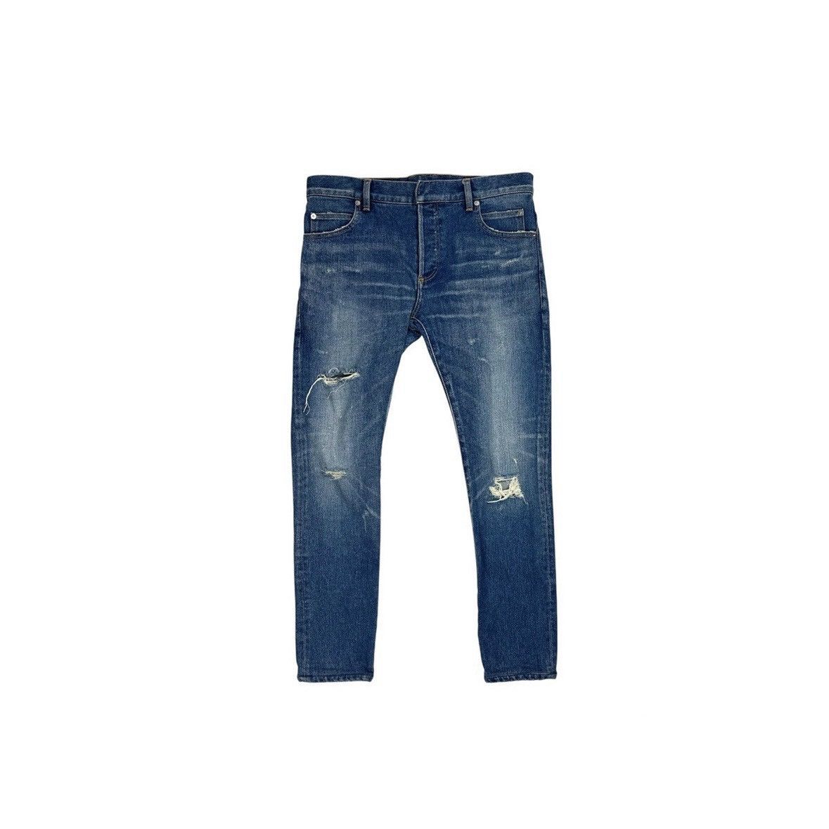 Balmain BALMAIN FW17 BLUE DENIM Size US 31 - 1 Thumbnail