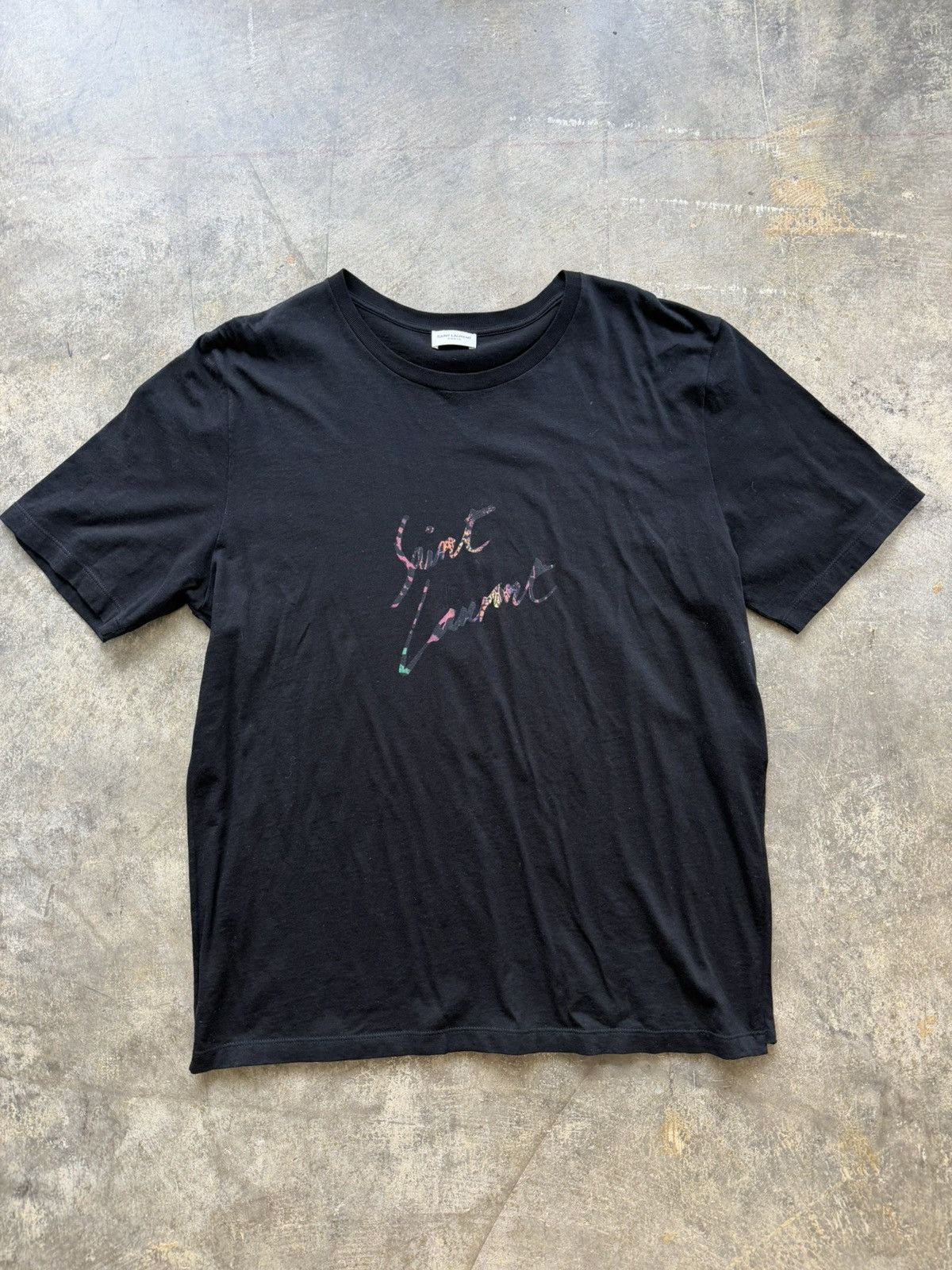 Saint Laurent Paris Black Saint Laurent Shirt Size US L / EU 52-54 / 3 - 1 Thumbnail