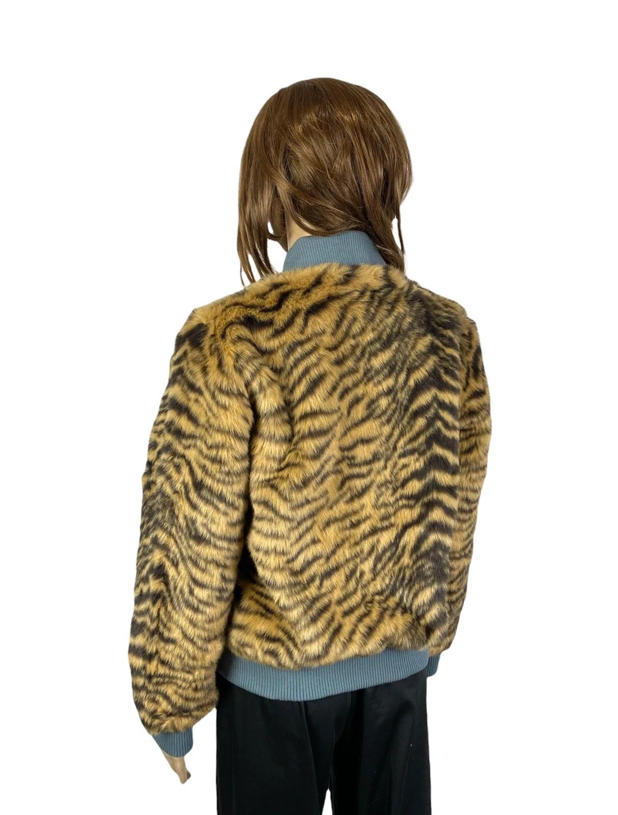 Stella McCartney Stella McCartney Faux Fur Bomber Animal Print Size S / US 4 / IT 40 - 5 Thumbnail