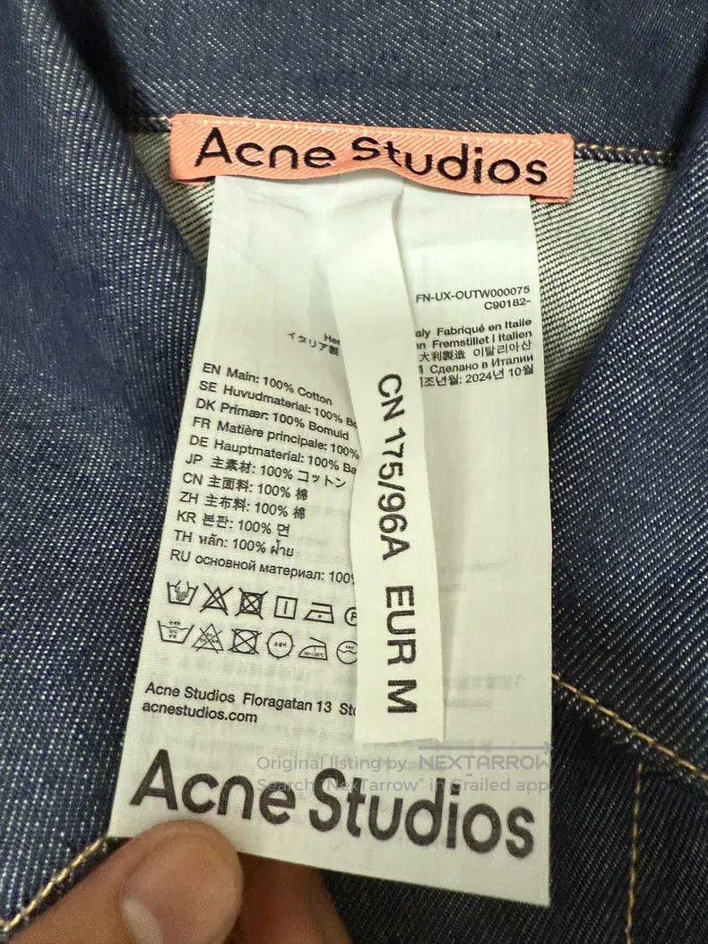 Acne Studios Acne Studios Denim Jacket Size US S / EU 44-46 / 1 - 3 Thumbnail