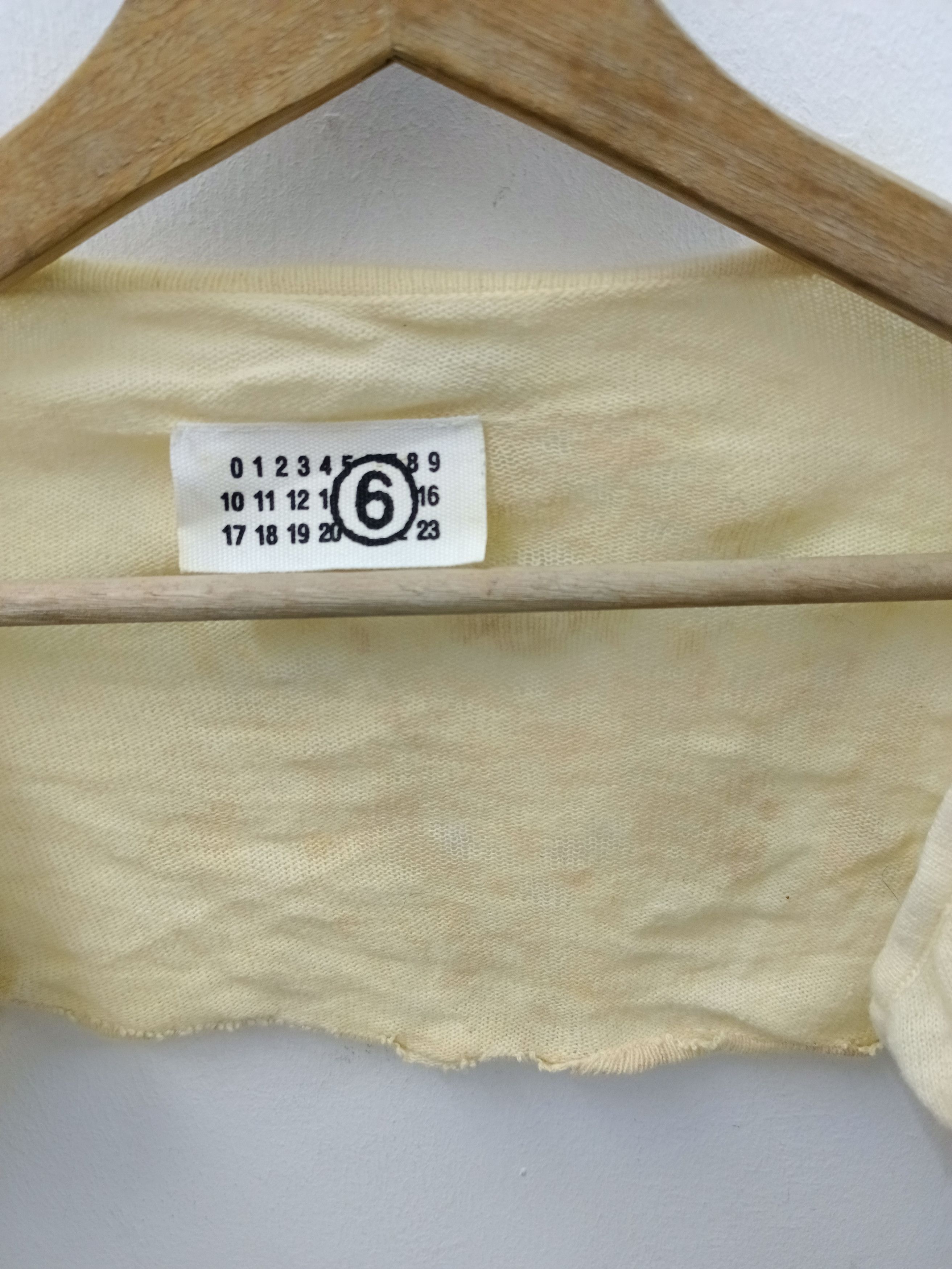 Maison Margiela DiSTRESSED Maison Margiela Ultra-Cropped Shrug Arm Warmer(L) Size L / US 10 / IT 46 - 6 Thumbnail