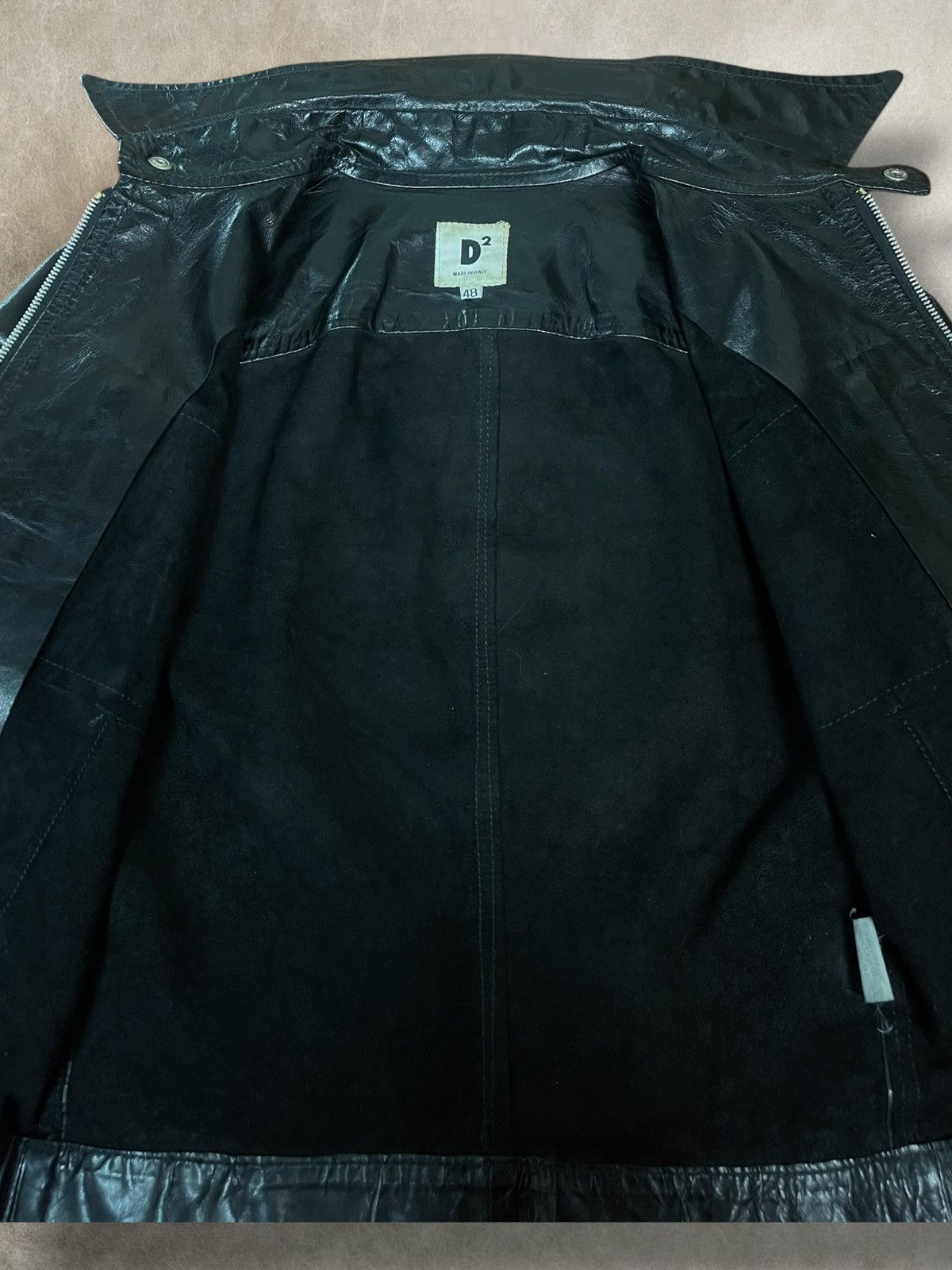 Dsquared2 Fw1996 Dsquared2 biker leather jacket Size US M / EU 48-50 / 2 - 11 Thumbnail