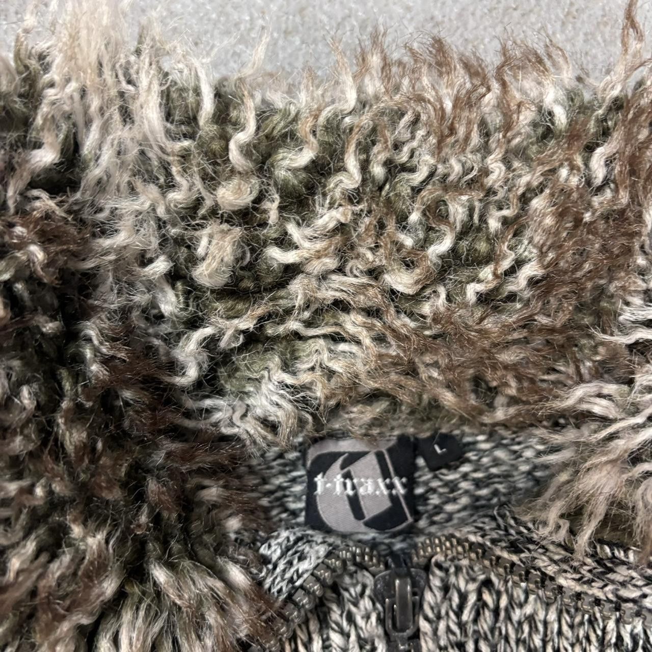 Japanese Brand × Vintage Vintage y2k affliction style opium fur ribbed sweater Size US L / EU 52-54 / 3 - 3 Thumbnail