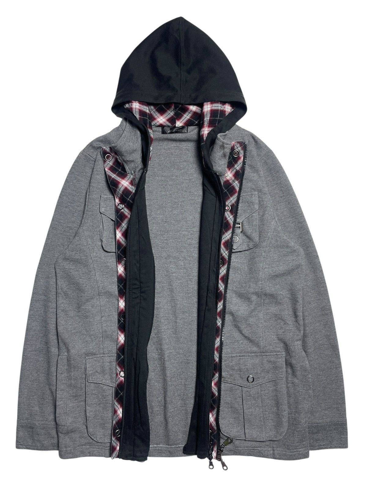 14th Addiction 2000’s Notabene - Vkei Double Layers Jacket Size US M / EU 48-50 / 2 - 3 Thumbnail