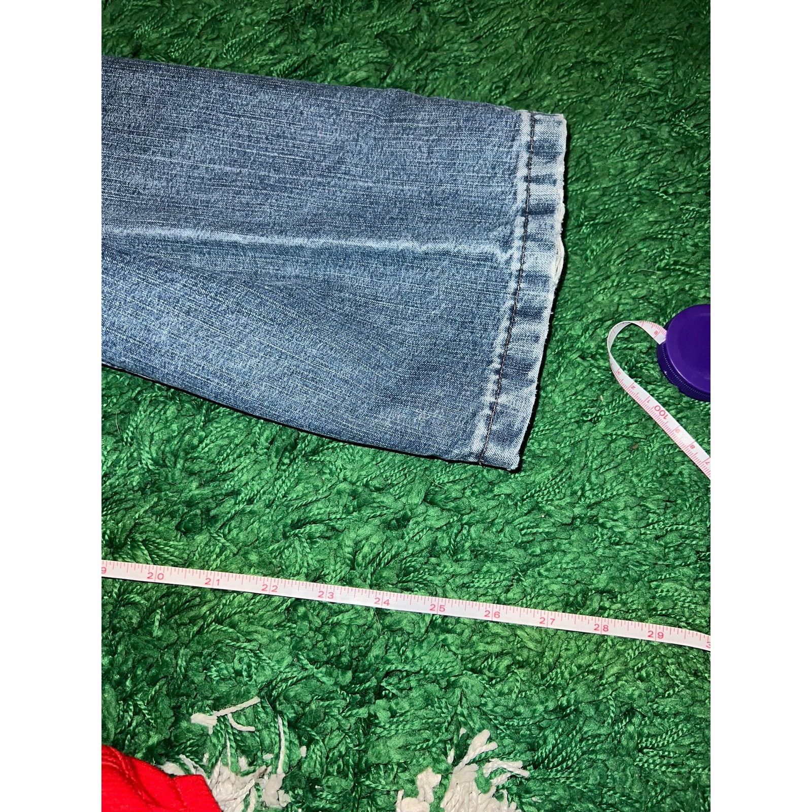 Wrangler Y2K Wrangler Dungaree Fit Double Pockets Jeans 30x32 2000s Size US 30 / EU 46 - 12 Thumbnail