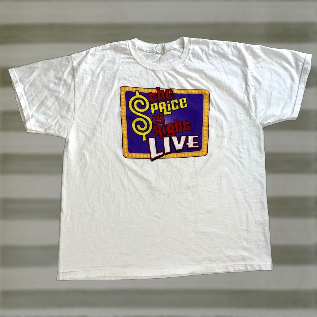 Vintage VINTAGE The Price is Right Live T-Shirt Sz XL Size US XXL / EU 58 / 5 - 1 Thumbnail