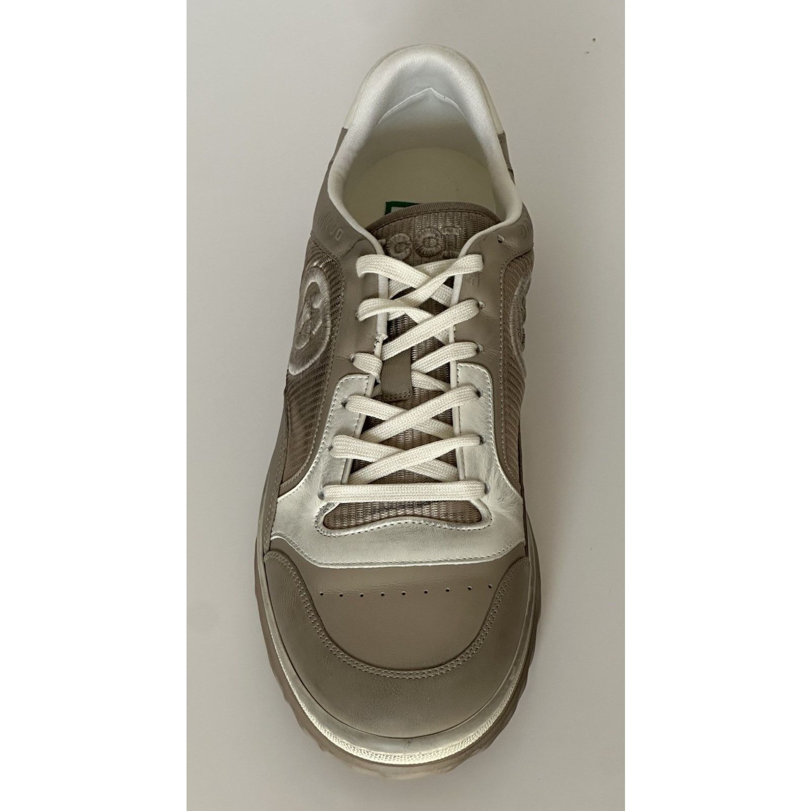 Gucci Gucci Dali Soft Gray/White Leather Sneakers 12.5 US 778301 Size US 12.5 / EU 45-46 - 6 Thumbnail