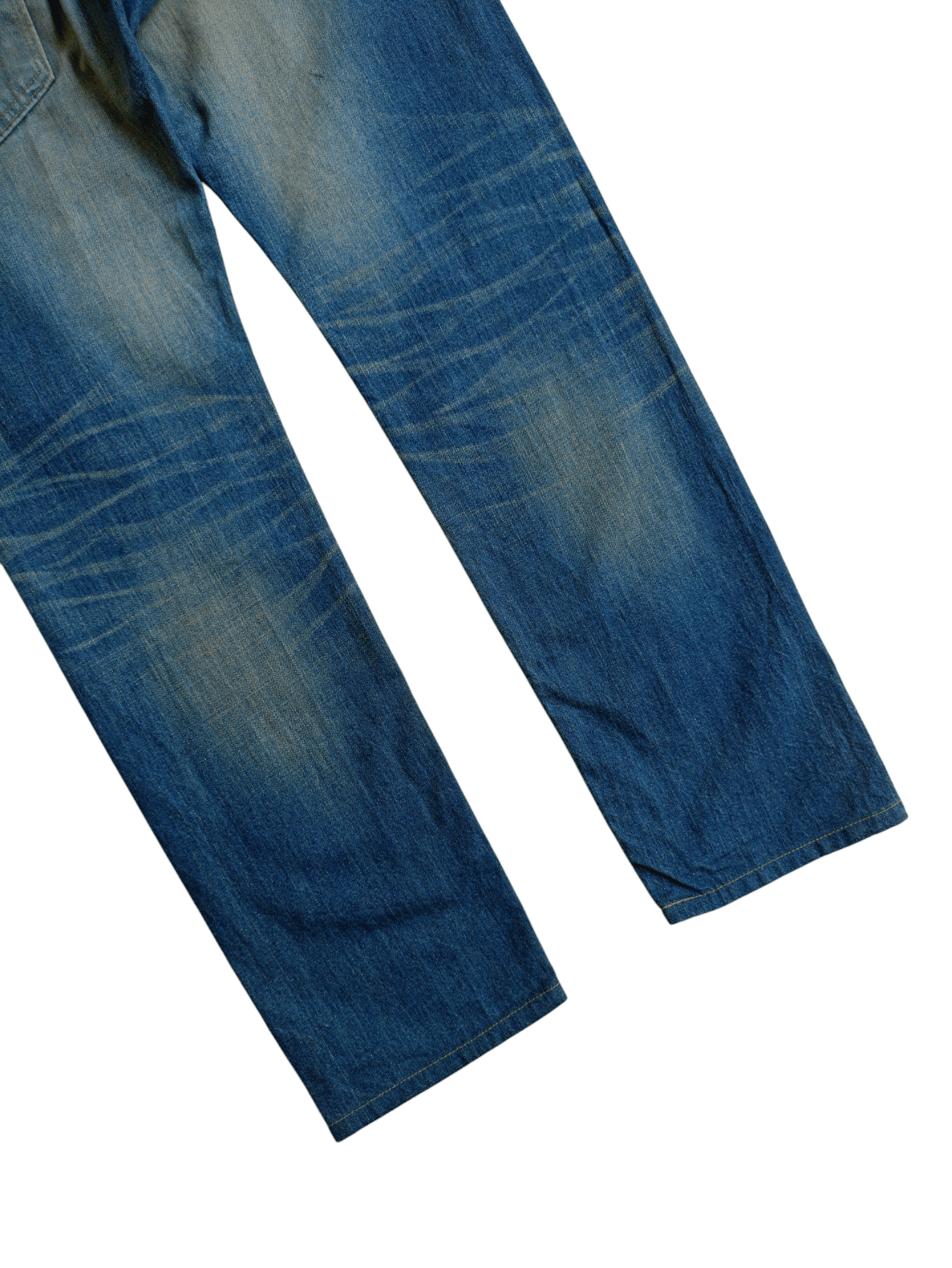 Edwin × Vintage Edwin Exclusive Vintage Denim Regular Distressed Jeans Size US 32 / EU 48 - 11 Thumbnail