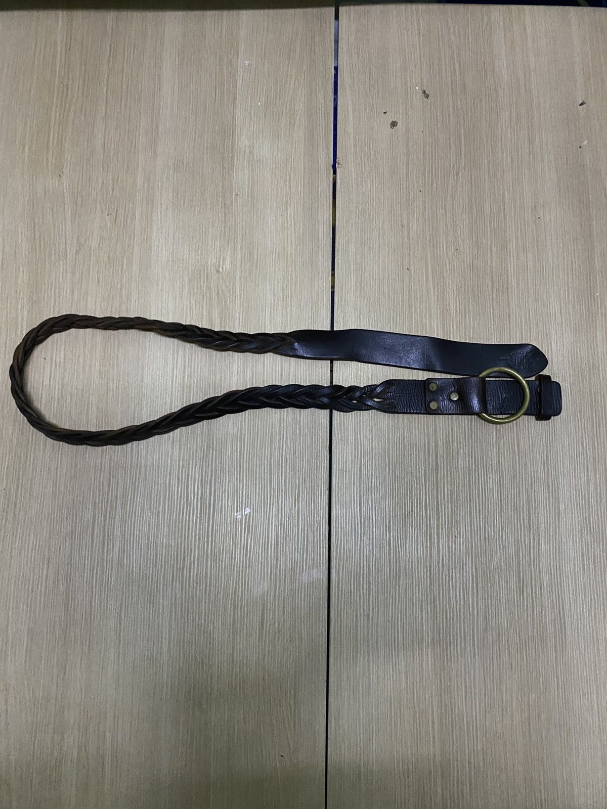 RRL Ralph Lauren RRL Double RL Ralph Lauren Leather Belt Size ONE SIZE - 13 Thumbnail