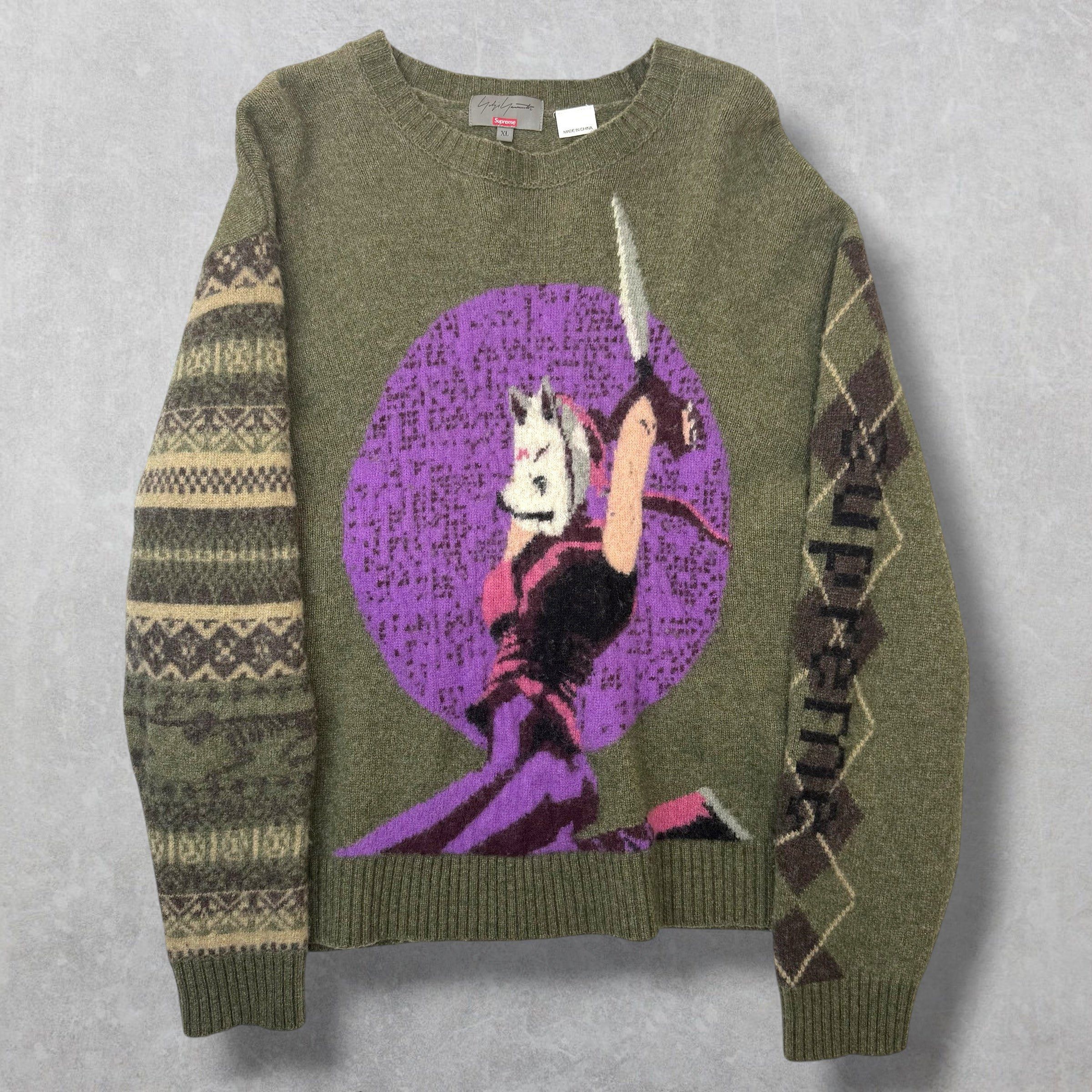 Supreme Supreme x Yohji Yamamoto Tekken Knit XL Size US XL / EU 56 / 4 - 1 Thumbnail