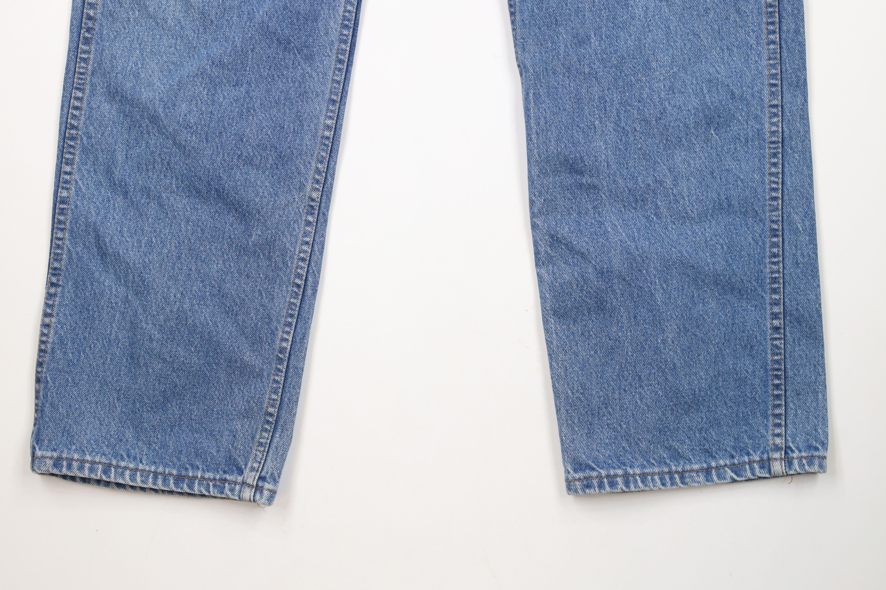 Vintage Vintage 90s Streetwear Straight Leg Denim Jeans Blue USA Size US 40 / EU 56 - 4 Thumbnail