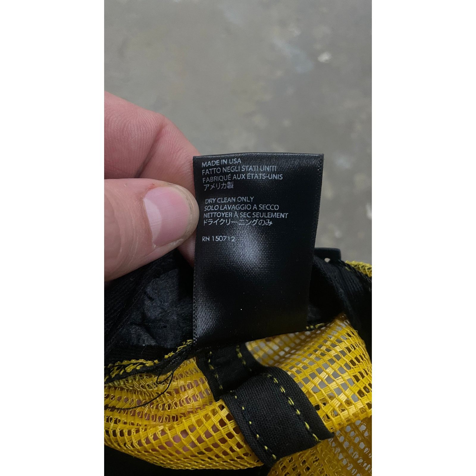 Amiri Amiri Core Logo Trucker Yellow Black Used OS Size ONE SIZE - 6 Thumbnail