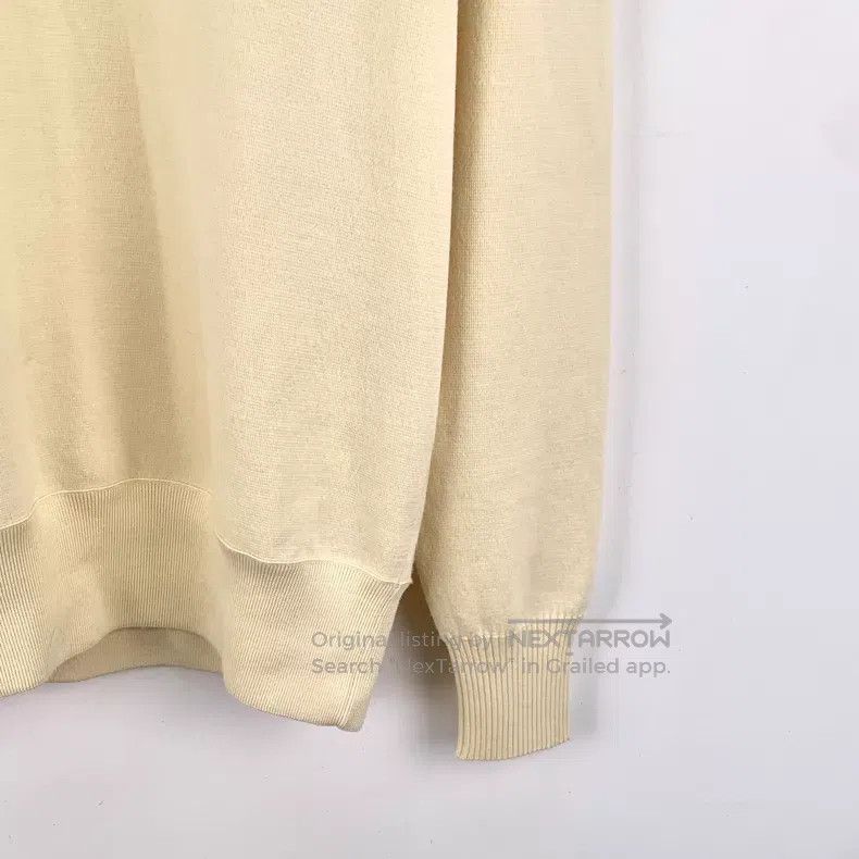 Loro Piana Loro Piana 24 Model Beige Wool Collar Long Sleeve Knitted Size US XL / EU 56 / 4 - 4 Thumbnail