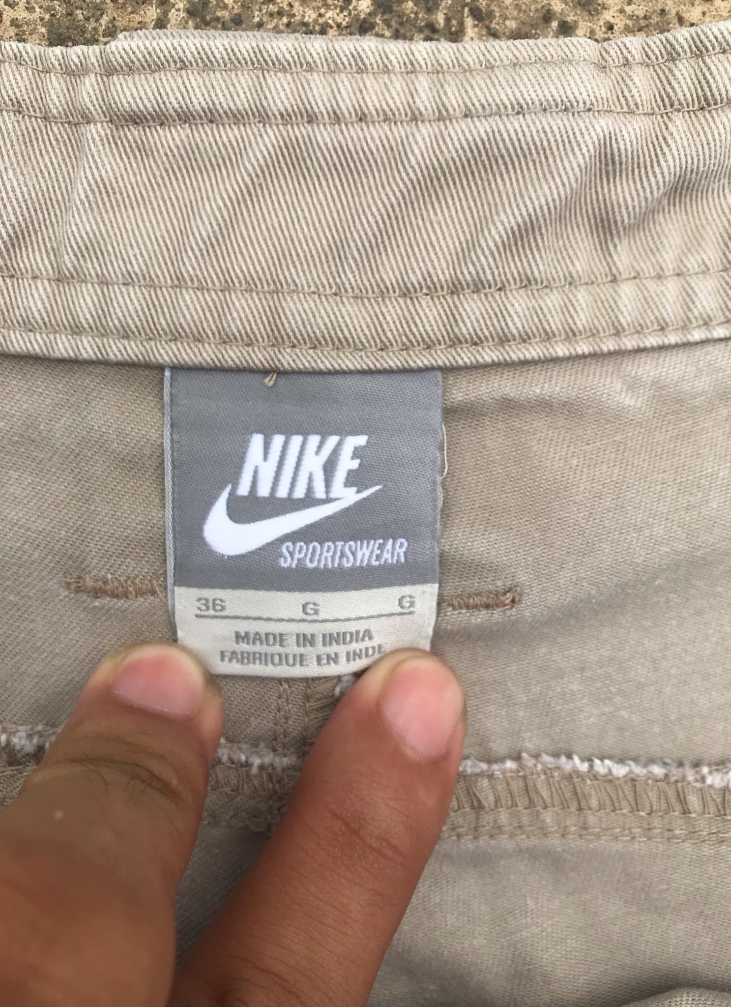 Nike Nike Vintage Y2K Khaki Tan Brown Shorts Men's Size US 40 / EU 56 - 5 Thumbnail