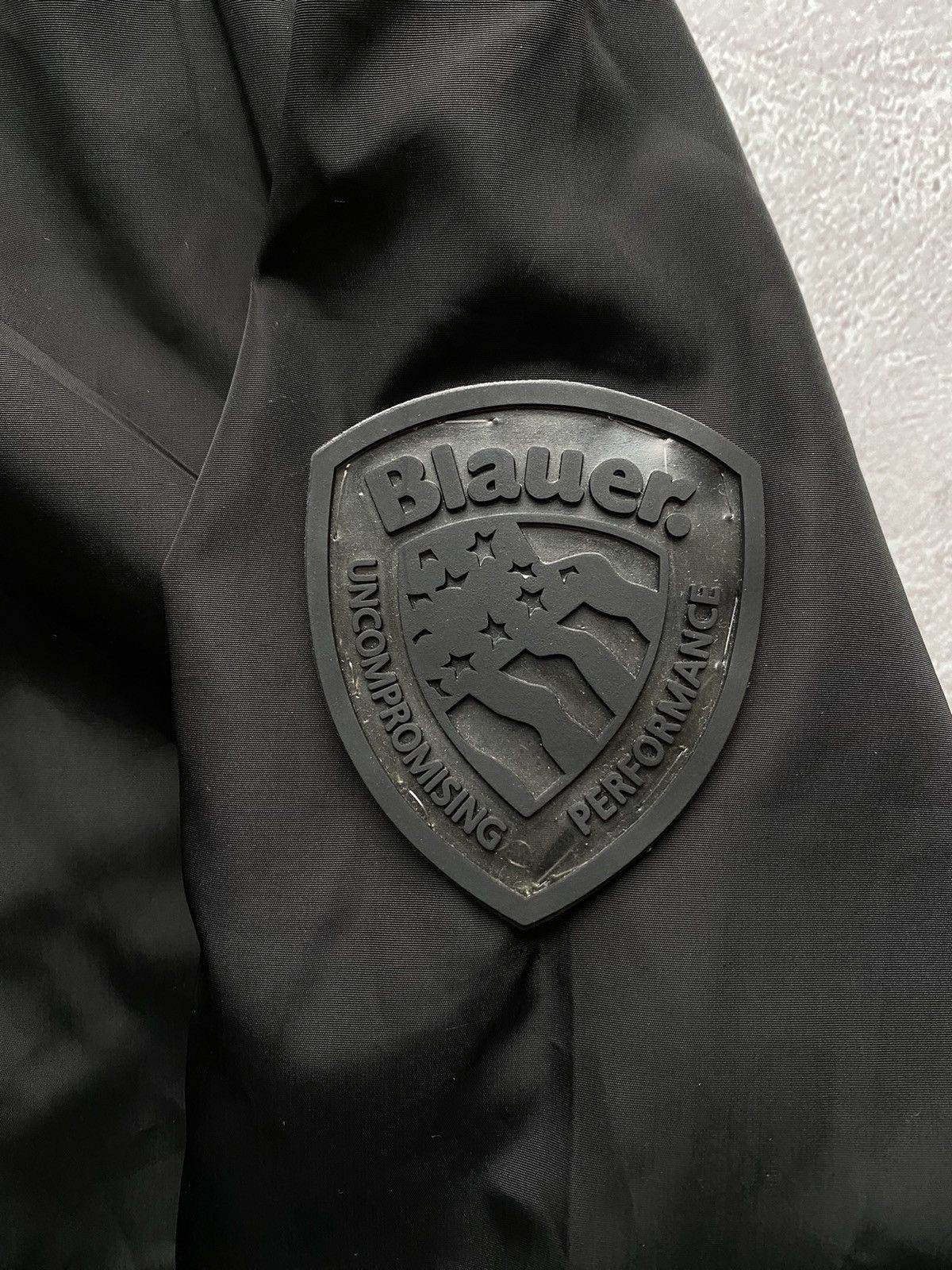 Vintage Vintage 90s Blauer USA Black Military Bomber Jacket Rare Y2K Size US M / EU 48-50 / 2 - 4 Thumbnail