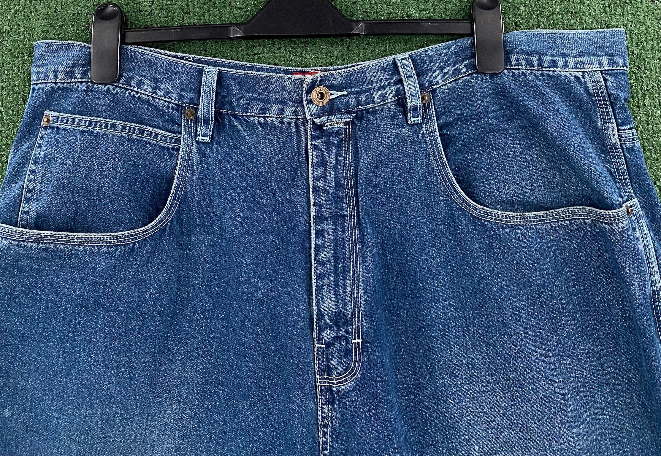 Mecca 90’s Mecca Logo Carpenter Denim Jean Shorts Jorts 41 Size US 41 - 2 Thumbnail