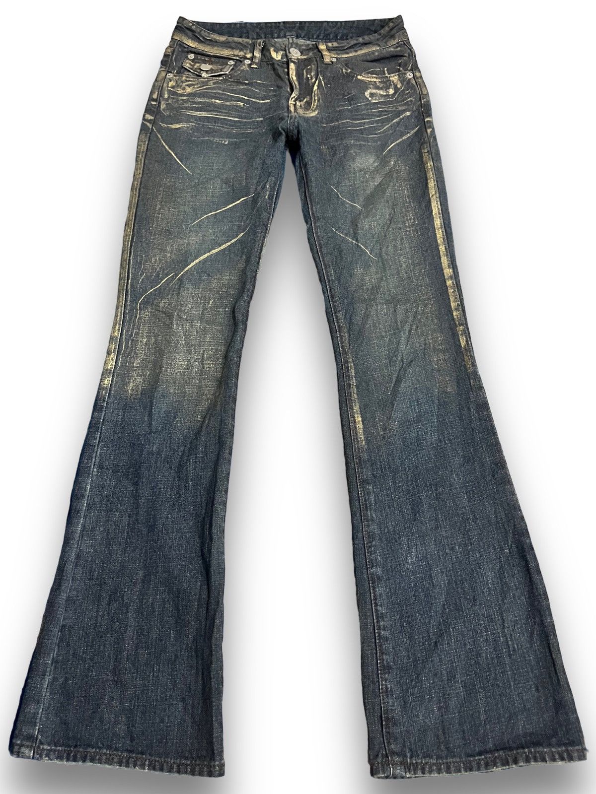 Comme Ca Ism Comme Ca Ism Flare Gold Jeans Size US 30 / EU 46 - 1 Thumbnail