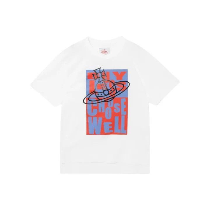 Vivienne Westwood Vivienne Westwood Cotton Graphic T-Shirt for Women Size M / US 6-8 / IT 42-44 - 7 Thumbnail