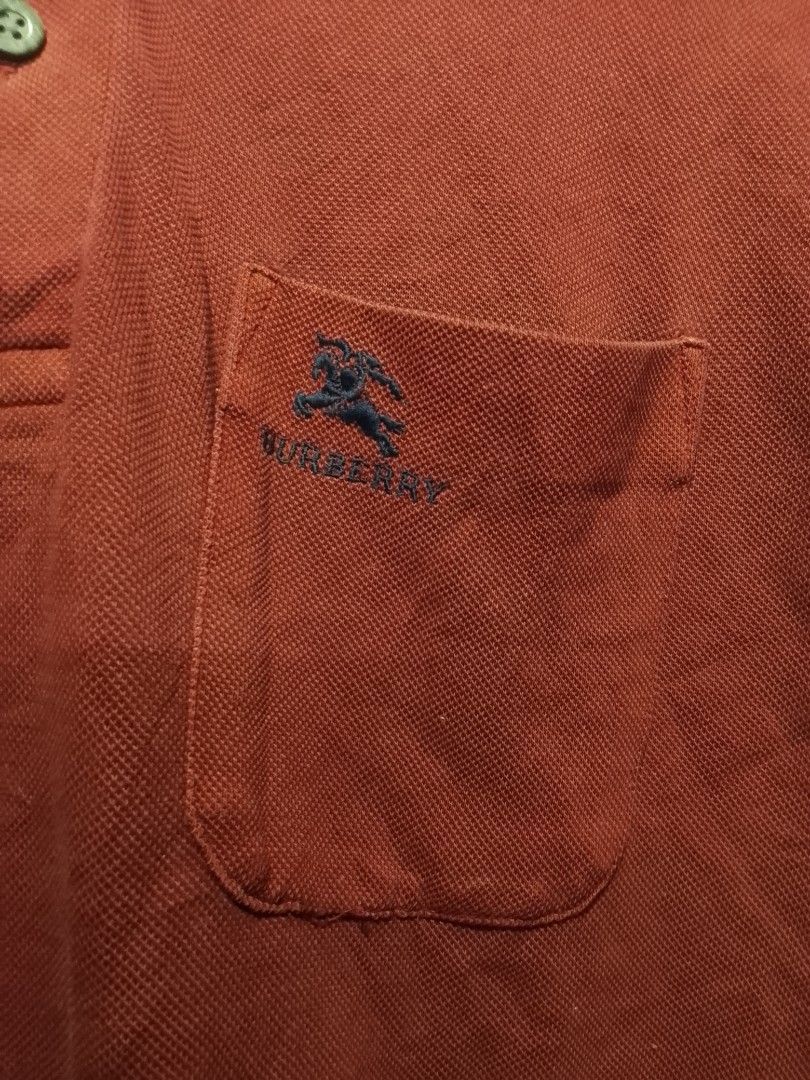 Burberry Burberry Long Sleeve Polo Pocket Tee Size US M / EU 48-50 / 2 - 3 Thumbnail