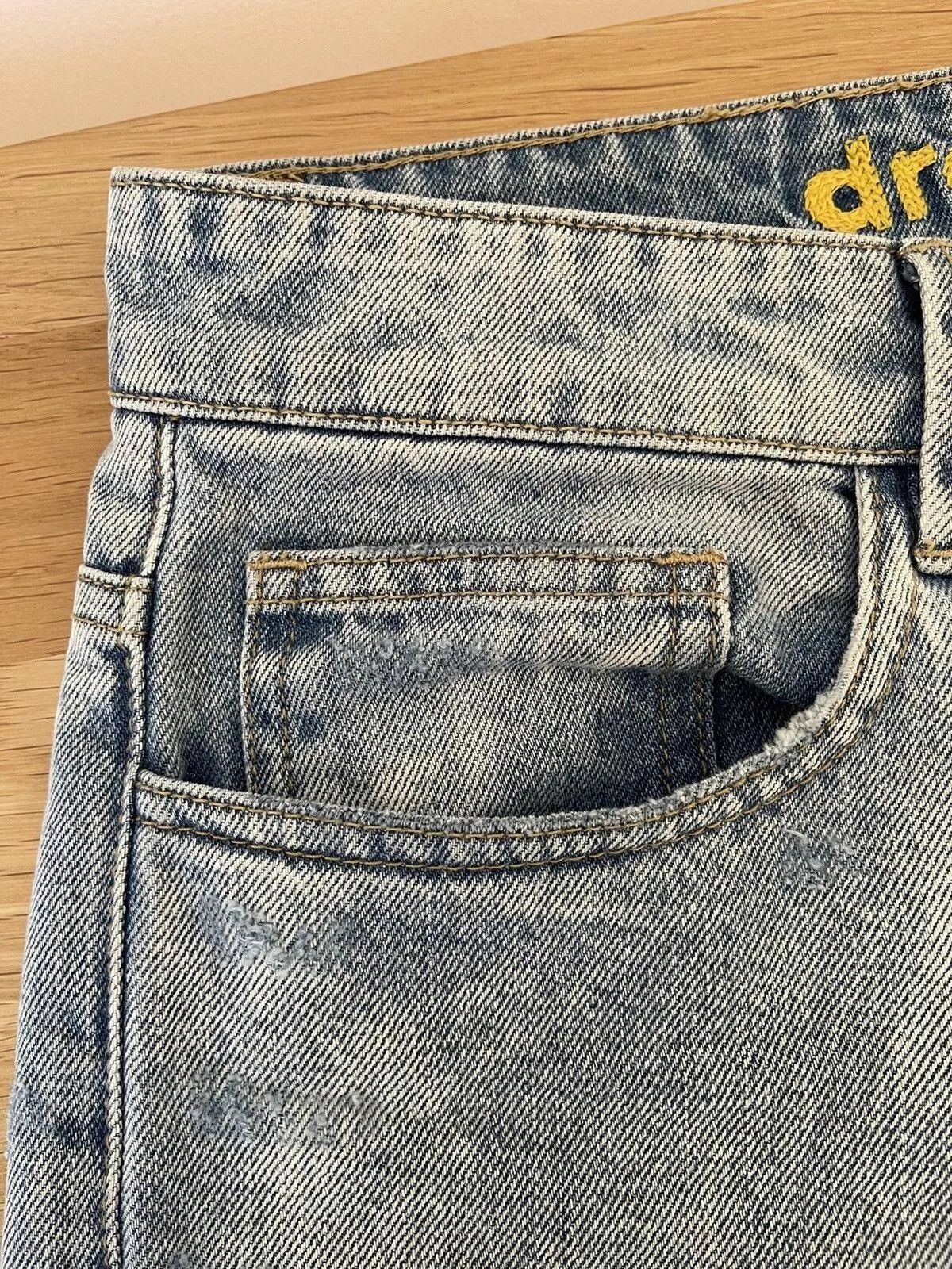 Drew House drew house Tapered Leg Jean VINTAGE BLEACH DESTROYED size 30 Size US 30 / EU 46 - 11 Thumbnail
