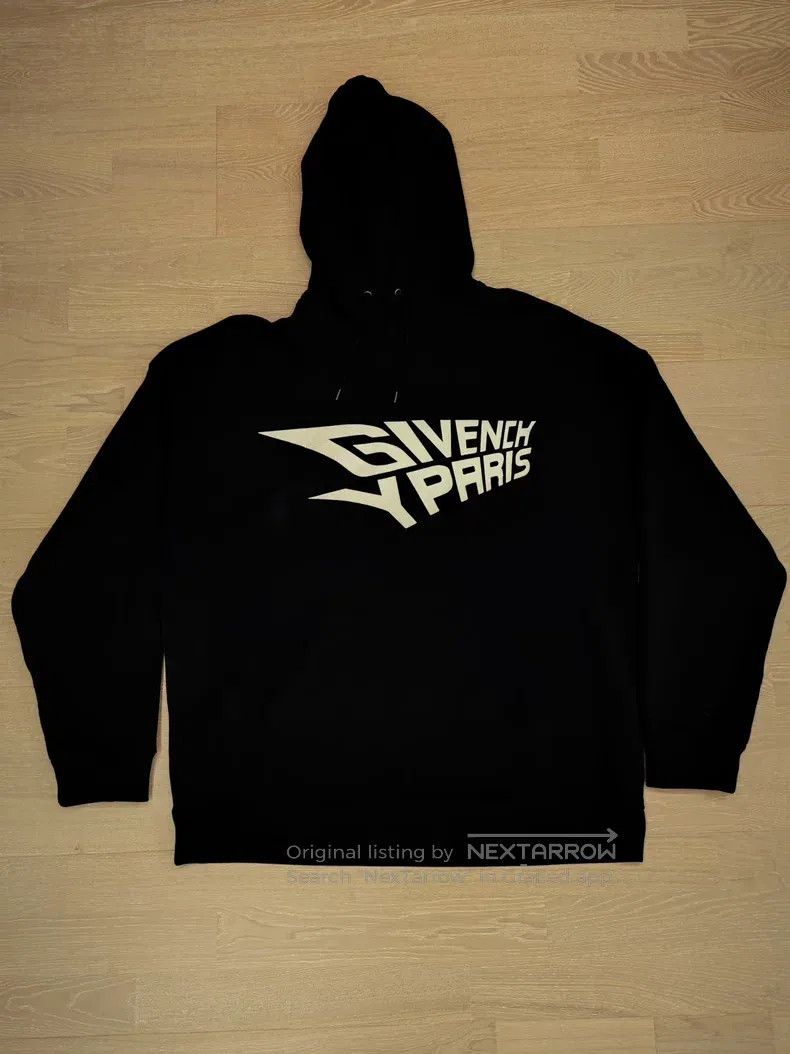 Givenchy Givenchy Black Hooded Sweatshirt (Size X, Purchased from O Size US XL / EU 56 / 4 - 1 Thumbnail
