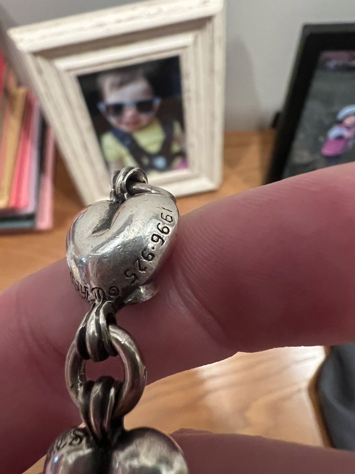 Chrome Hearts Chrome Hearts Heart Link Bracelet Size ONE SIZE - 13 Thumbnail