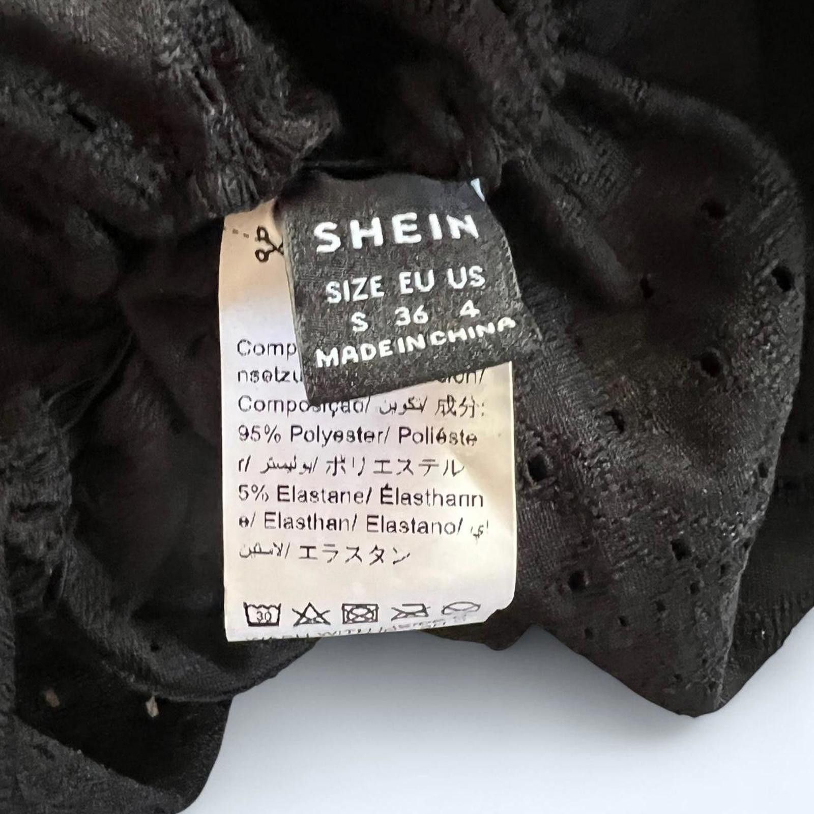 Shein SHEIN Women's Black Crop-top Size S / US 4 / IT 40 - 8 Thumbnail