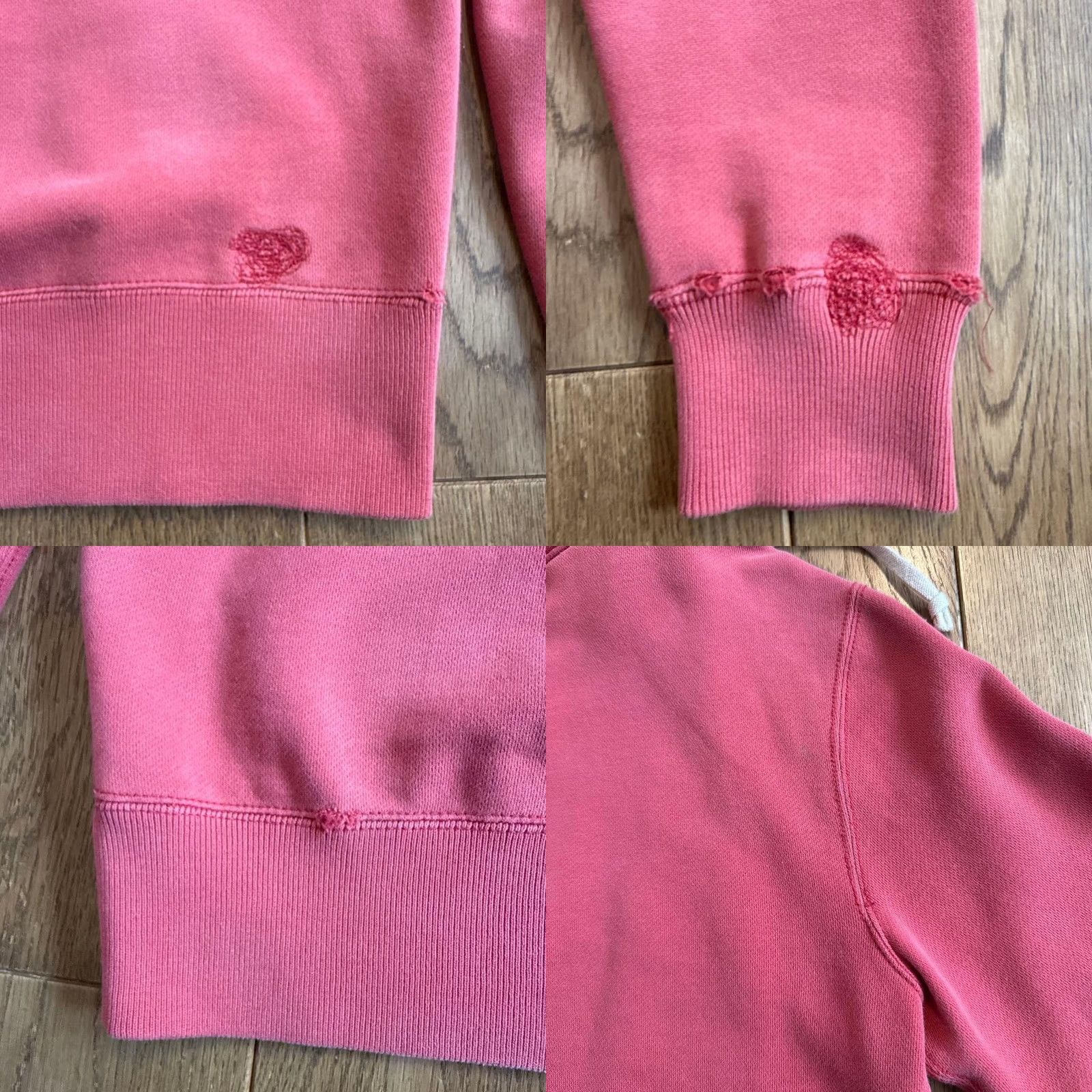 Ralph Lauren RRL Ralph Lauren Hoodie Main Selling Point Sweatparka Size S Red 2tone Vintage Mens 90s Size US S / EU 44-46 / 1 - 8 Thumbnail