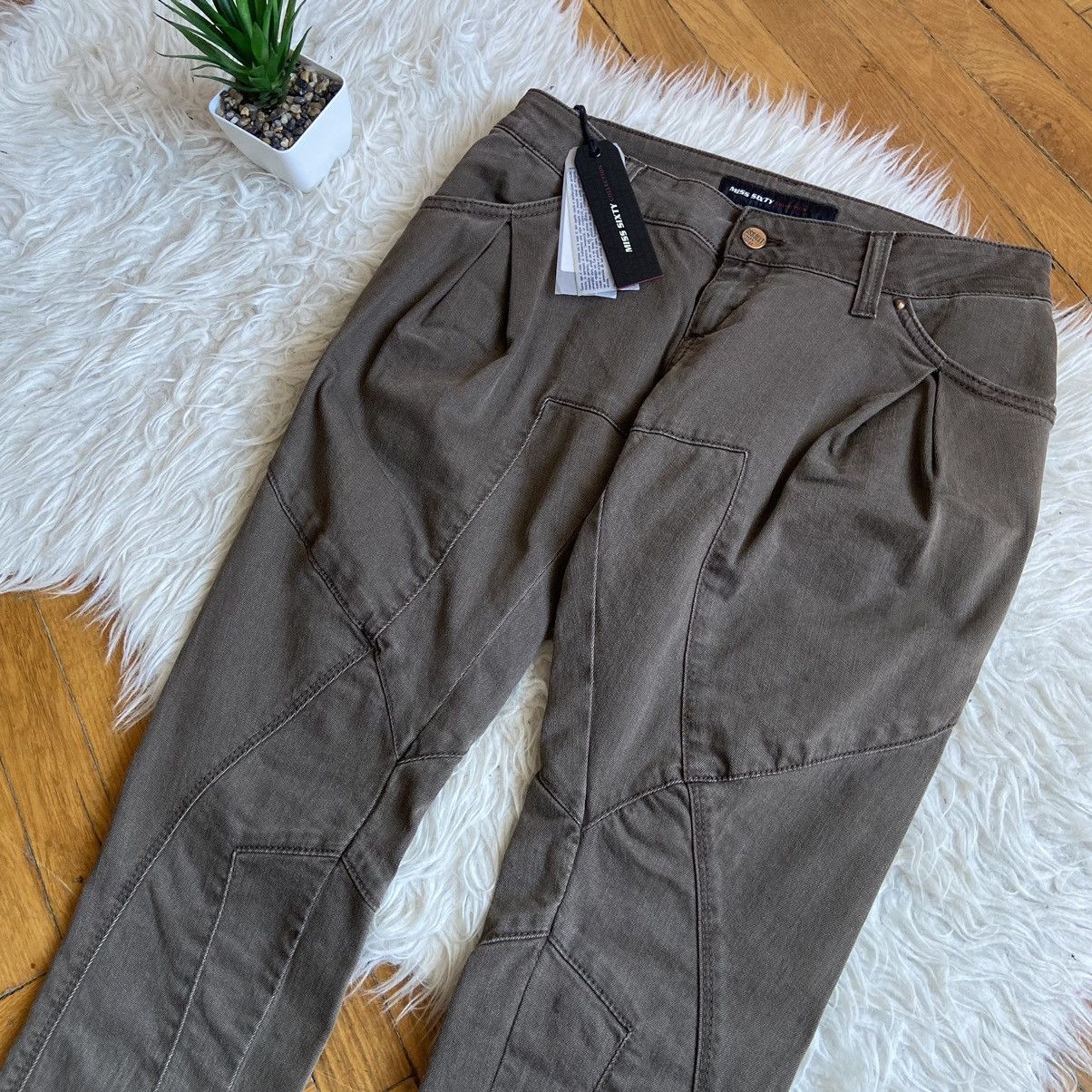 Japanese Brand × Junya Watanabe × Miss Sixty 📌 Crazy Miss Sixty Segmented Y2k Avant Garde Jeans Size 26" / US 2 / IT 38 - 8 Thumbnail