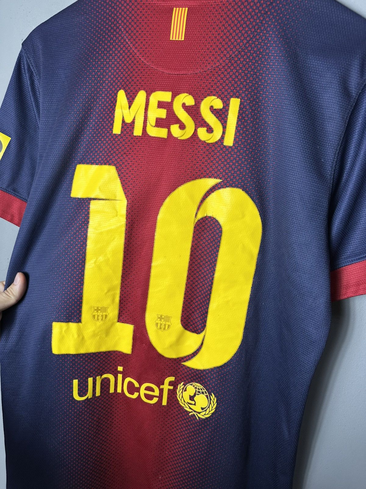 Nike Vintage Messi Barcelona 2012 2013 Soccer Jersey Shirt Size US S / EU 44-46 / 1 - 11 Thumbnail
