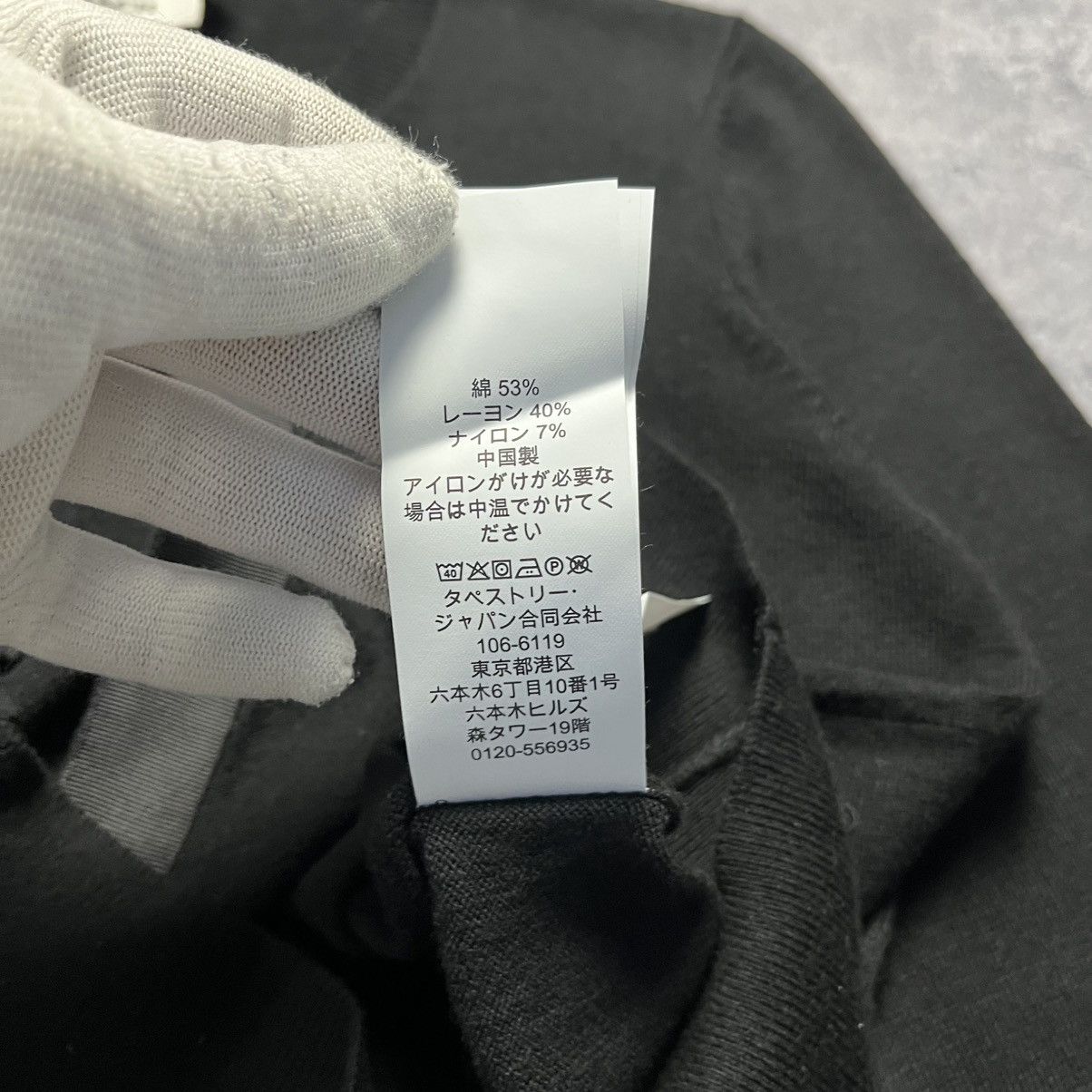 Coach × Designer Coach Black Cardigan Sweater Luxury Designer Size XXS / US 00 / IT 34 - 13 Thumbnail