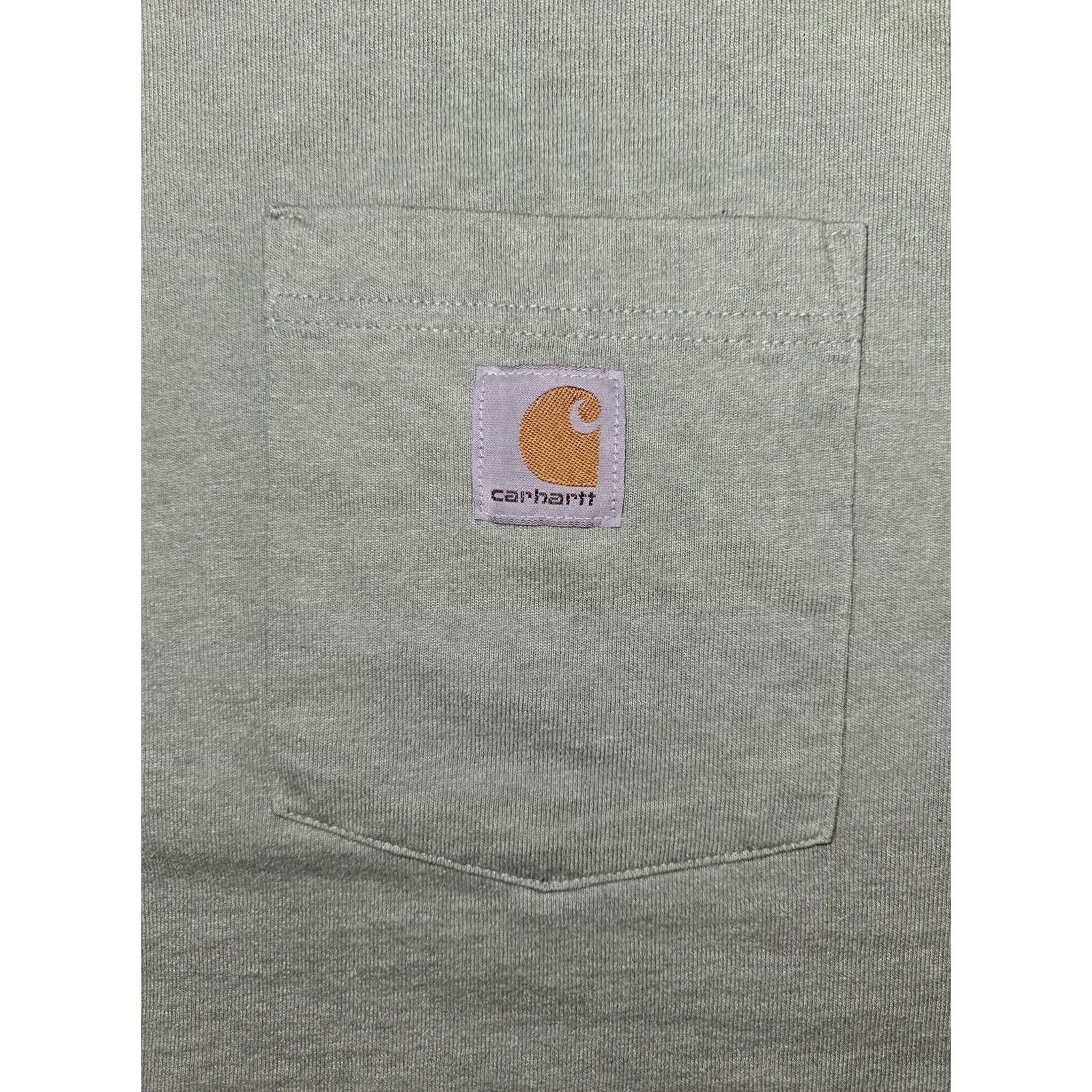 Carhartt VINTAGE Carhartt Shirt Mens 3XL Green Loose Fit K87 Pocket Workwear Short Sleeve Tee Size US XXL / EU 58 / 5 - 5 Thumbnail