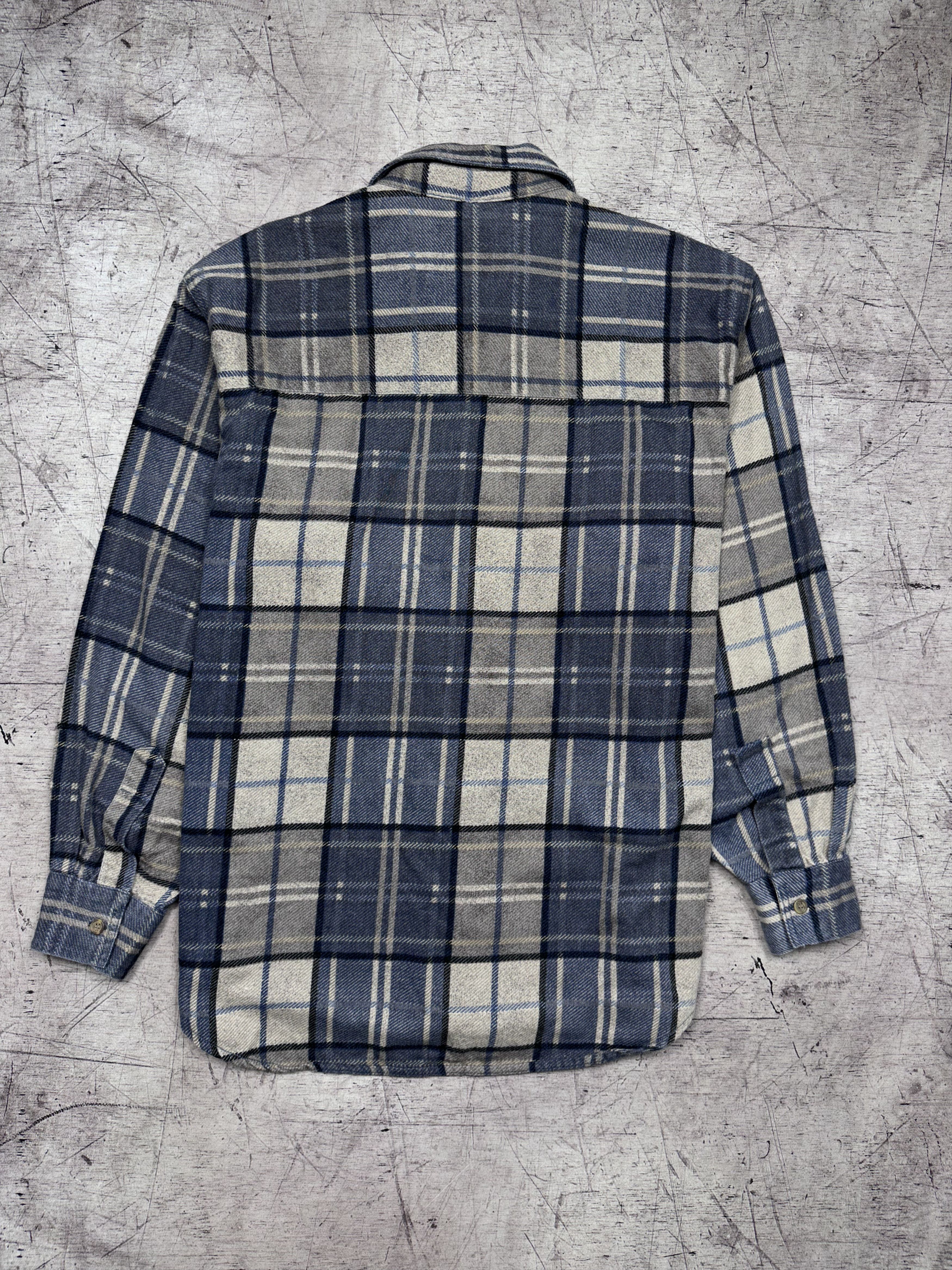 Flannel × Wrangler Wrangler Vintage Mens Western Flannel Plaid Shirt Size US XL / EU 56 / 4 - 6 Thumbnail