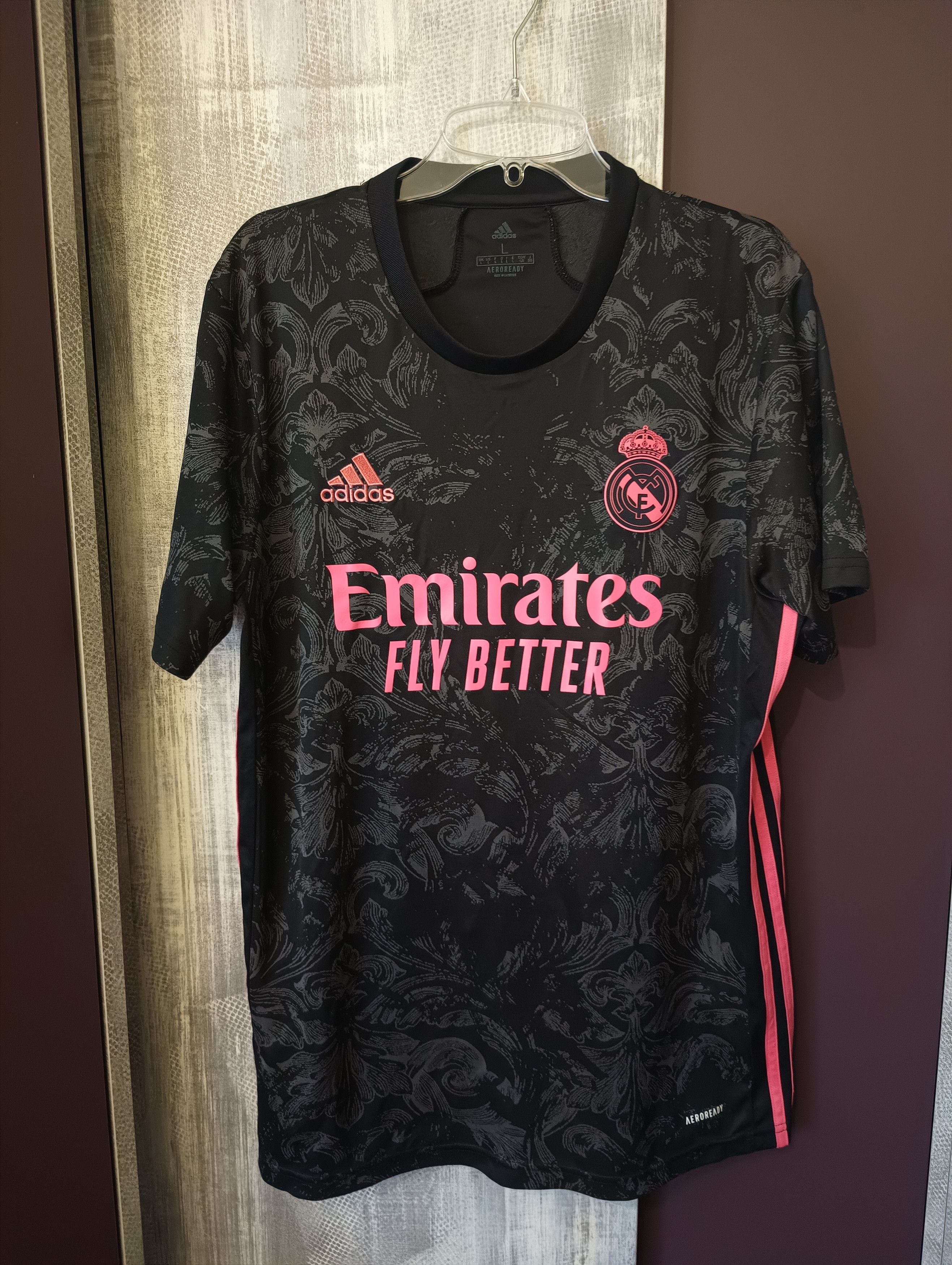 Adidas Real Madrid Jersey 2020/21 third kit shirt football adidas L Size US L / EU 52-54 / 3 - 1 Thumbnail