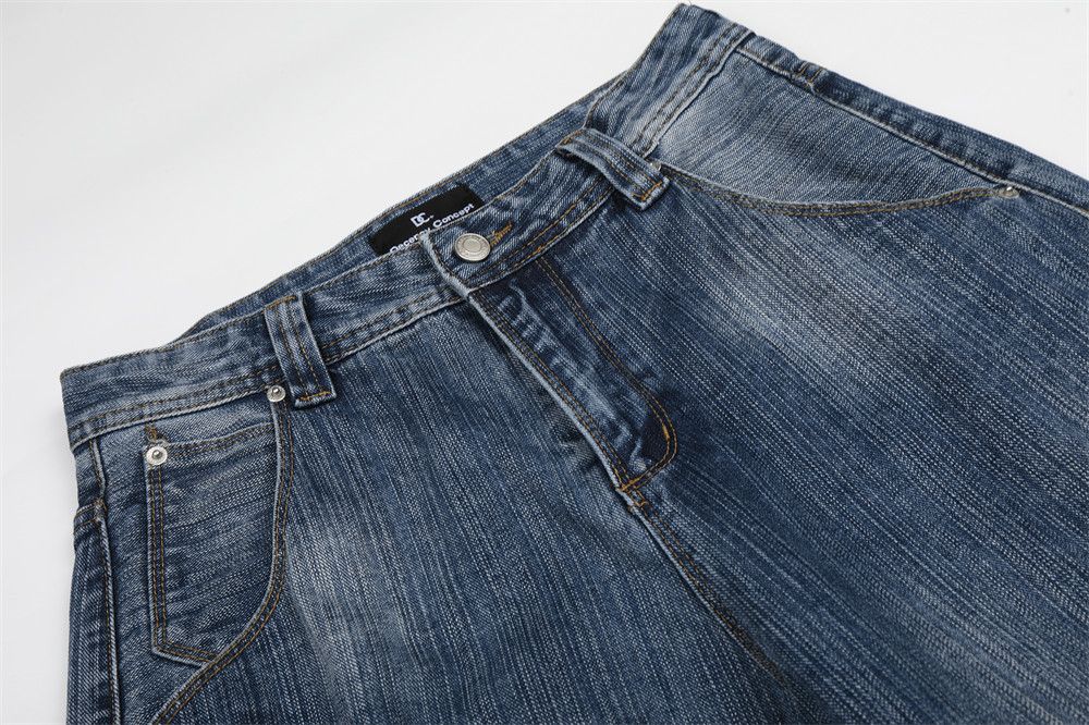 Vintage Men's Loose-Fit Straight Vintage Distressed Jeans Size US 32 / EU 48 - 3 Thumbnail