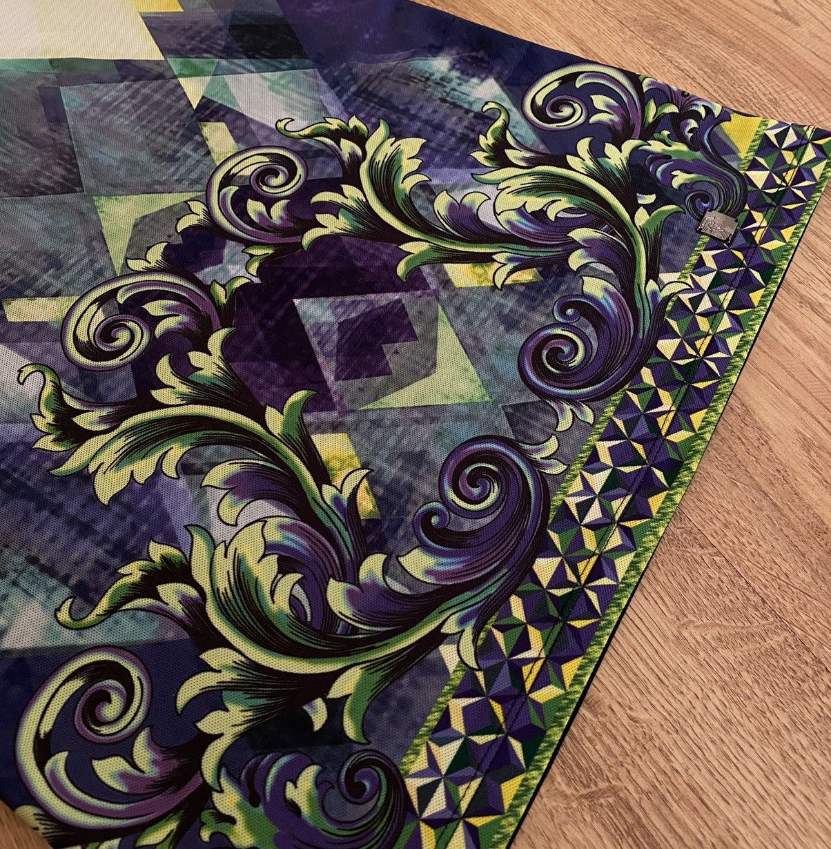 Versace Vercace Collection Pattern Polo Size US XS / EU 42 / 0 - 5 Thumbnail