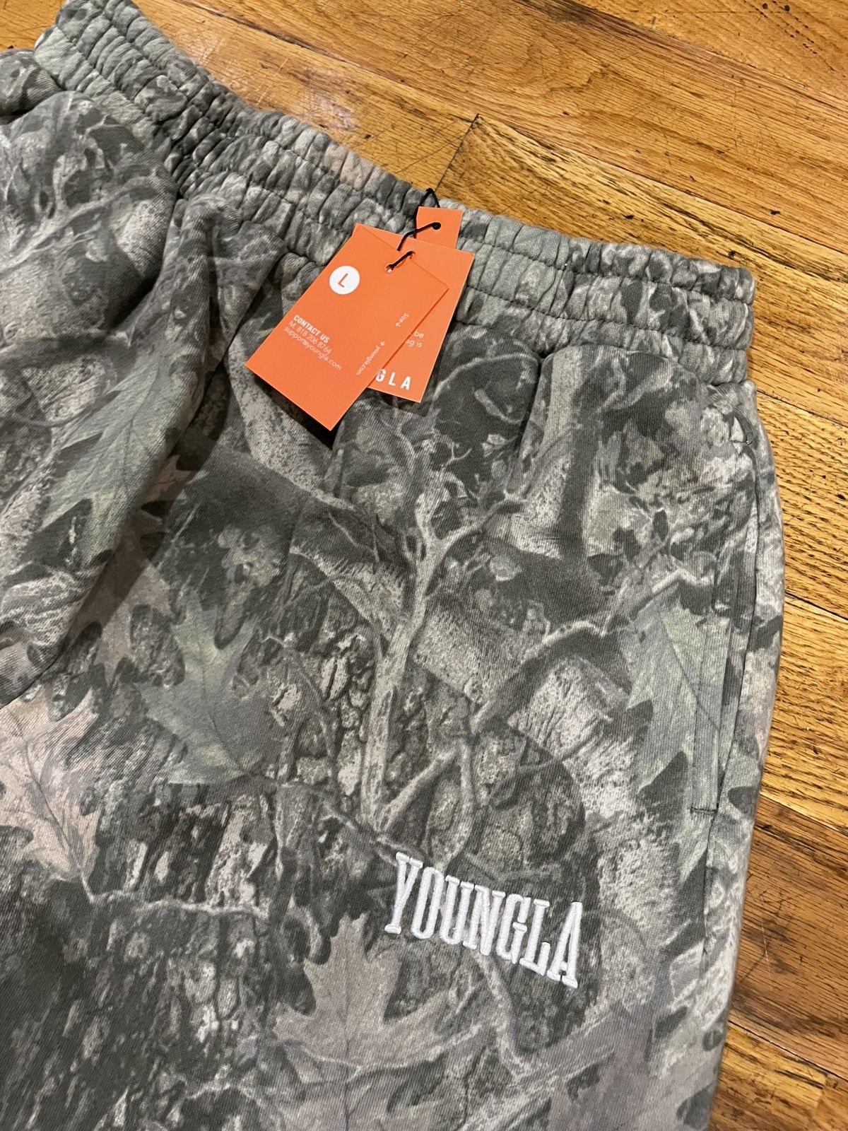 YoungLA YoungLA Tree Camo Sweats Size US 34 / EU 50 - 2 Thumbnail