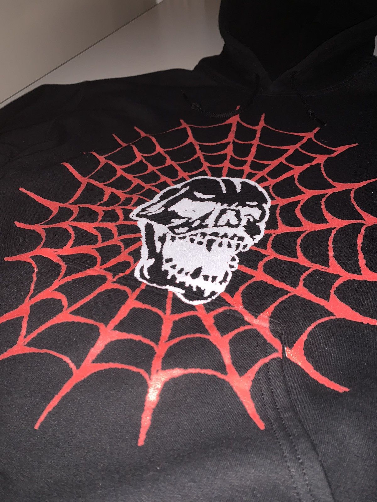 City Morgue × Missing Since Thursday CITY MORGUE 🩸 As Good As Dead SKULL WEB hoodie Size US M / EU 48-50 / 2 - 2 Thumbnail