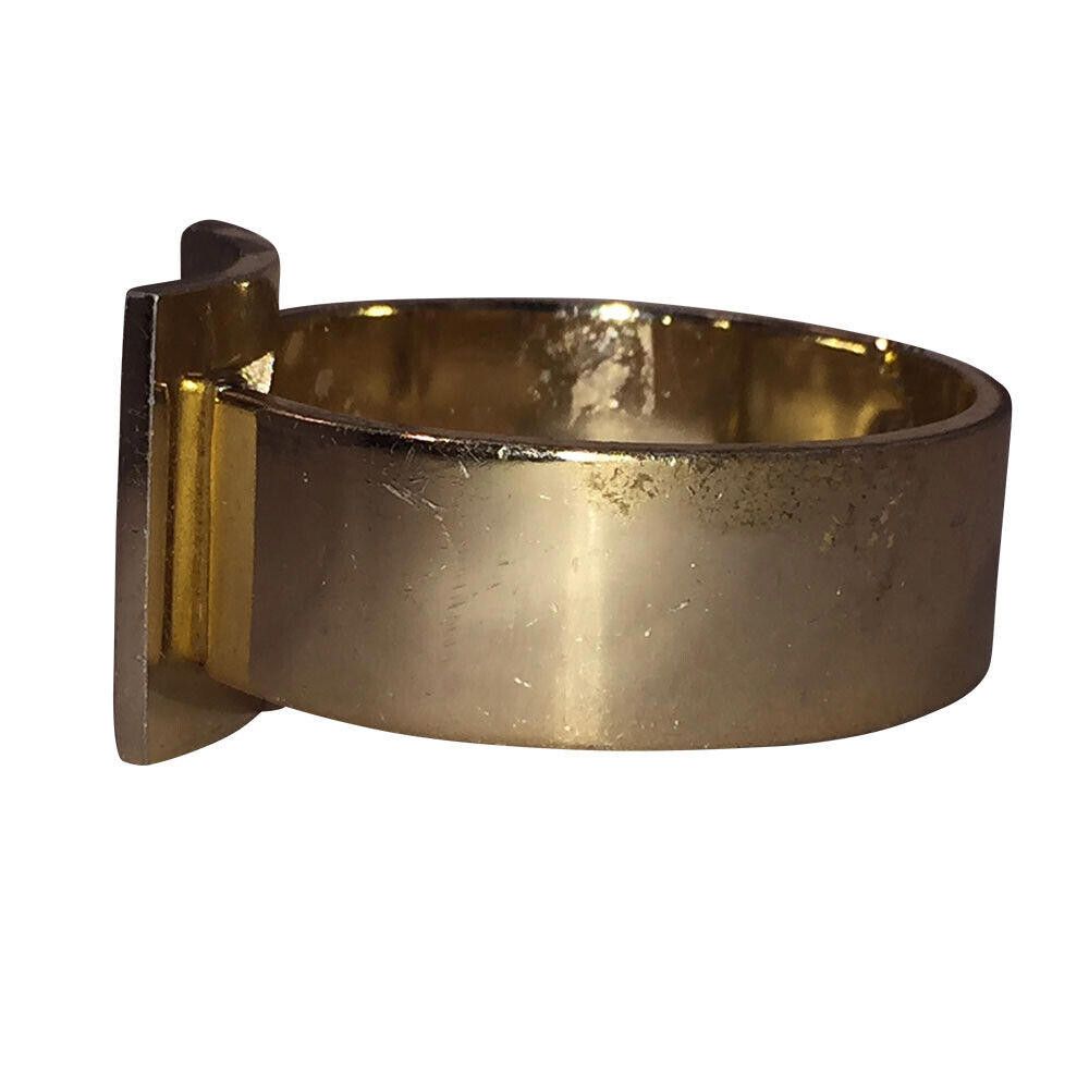 Lanvin Lanvin Modernist Inspired Gold Tone Bracelet Size ONE SIZE - 3 Thumbnail
