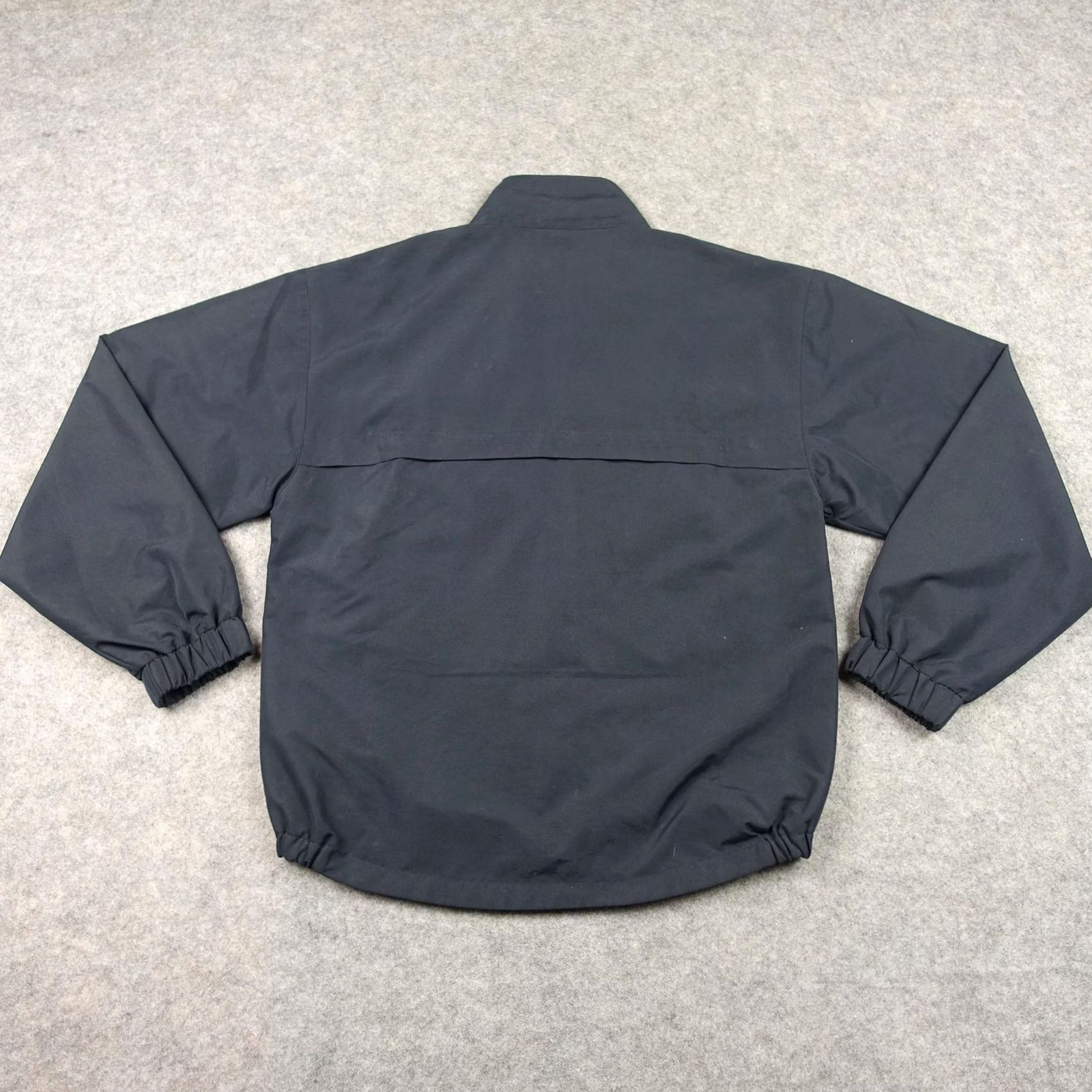 Vintage 5.11 Tactical Jacket Mens S Black Full Zip Windbreaker Elastic Cuffs Pockets Gray Solid Windbreaker Casual Workwear Mens Regular Zip Size US S / EU 44-46 / 1 - 7 Thumbnail