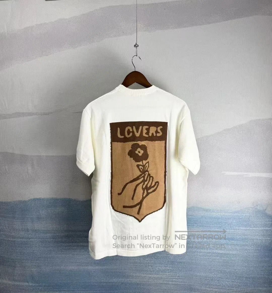 Louis Vuitton Louis Vuitton Pharrell White Trunk Flower Knit Tee. Size US L / EU 52-54 / 3 - 2 Thumbnail